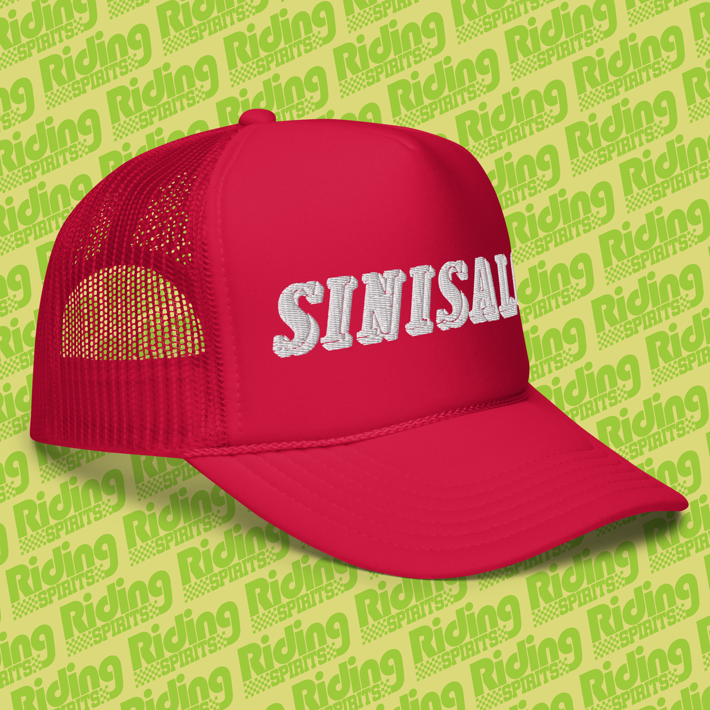 Sinisalo Trucker Retro hat, 80s MX, Foam trucker hat