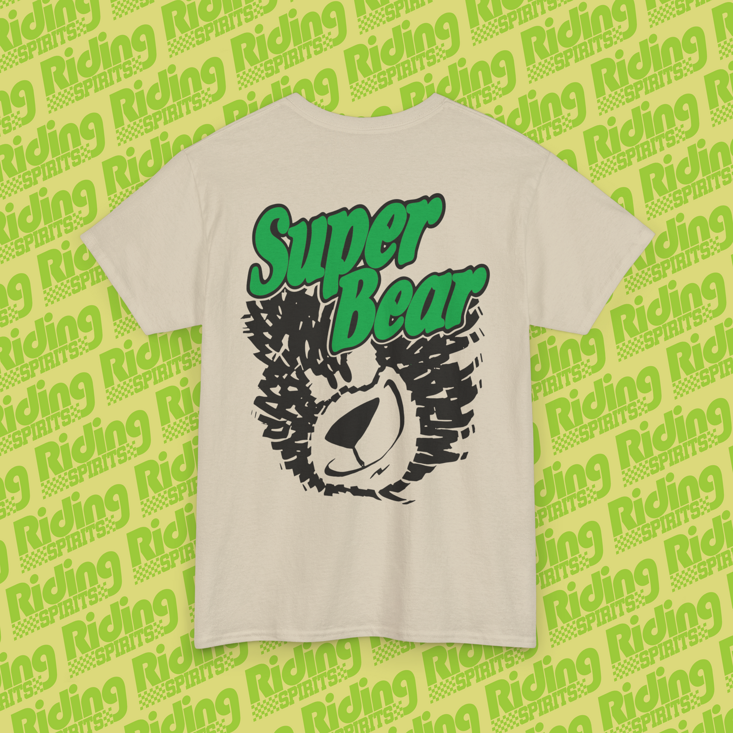 Super bear MX Japan Retro Short Sleeve T-shirt