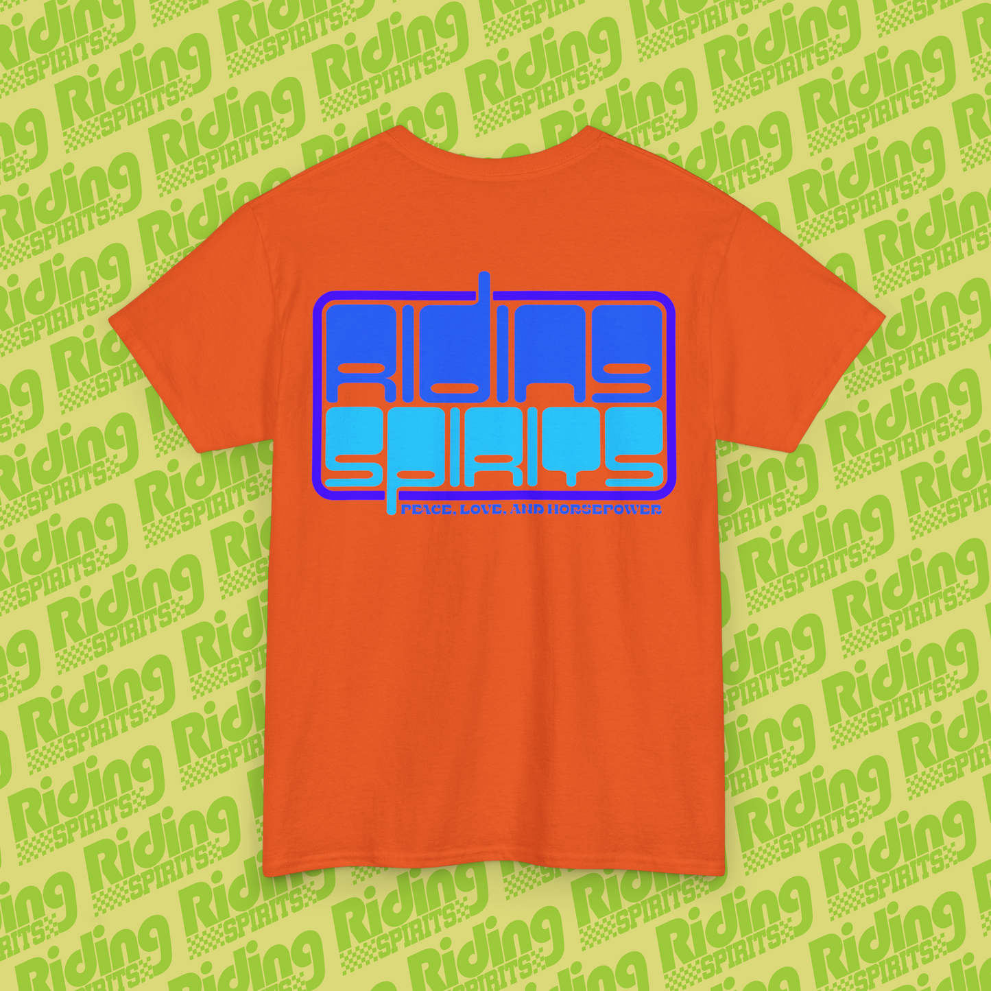 Love Peace and Horsepower Riding Spirits Short Sleeve T-shirt