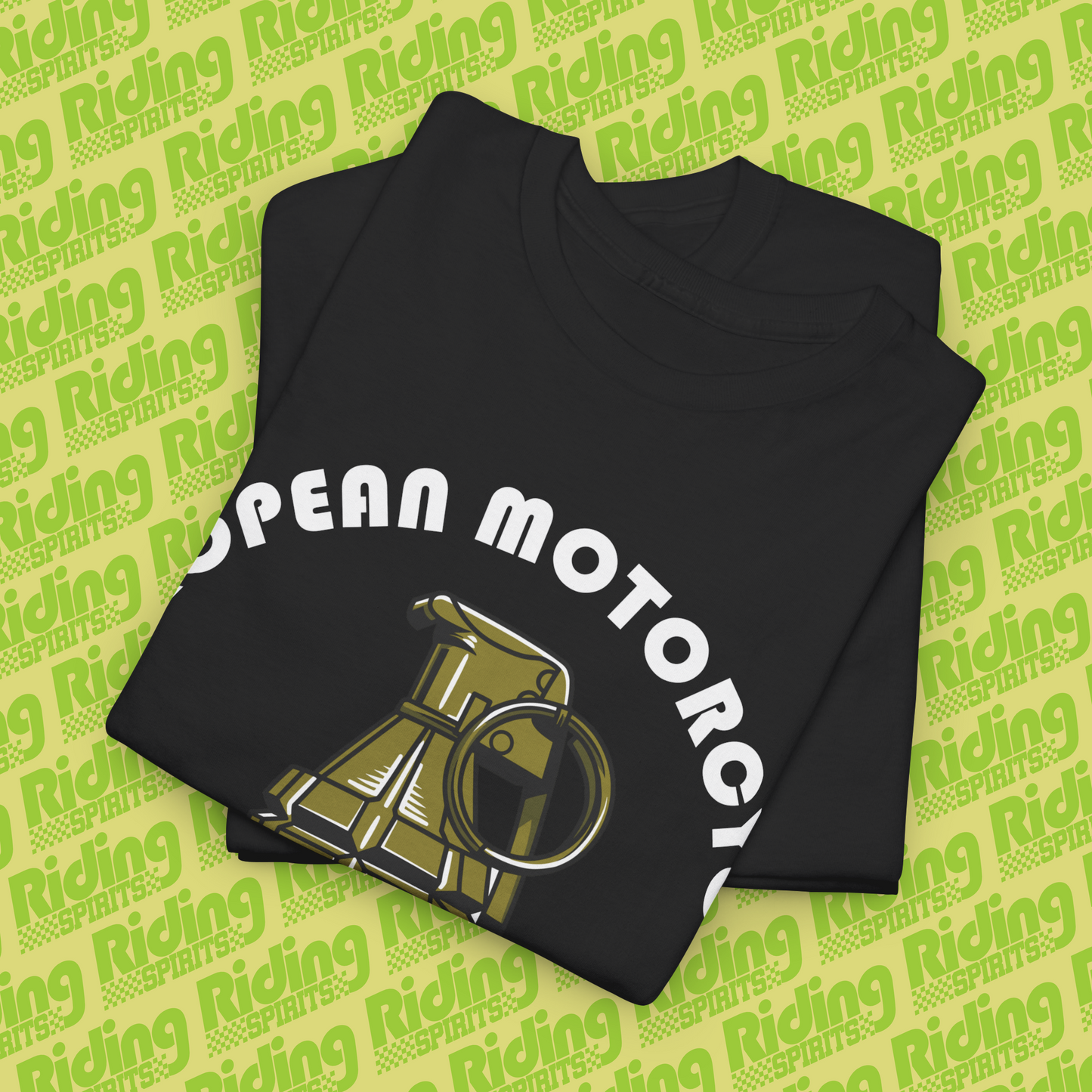 European Motorcycle Repair Kit, 70s Vintage Style Shirt Sleeve T-shirt