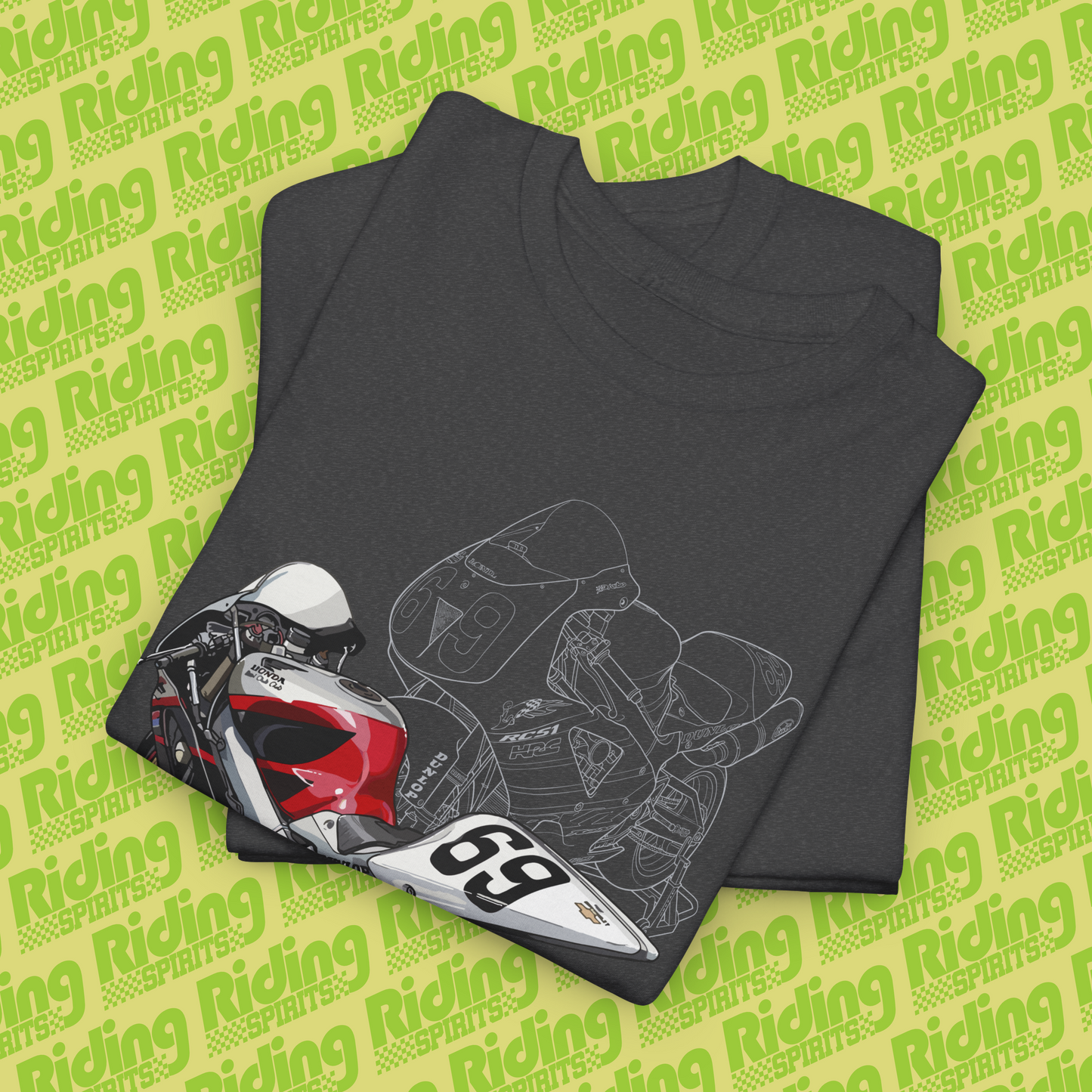 RC51 V Twin Superbike RVT VTR SP1 Short Sleeve Tshirt