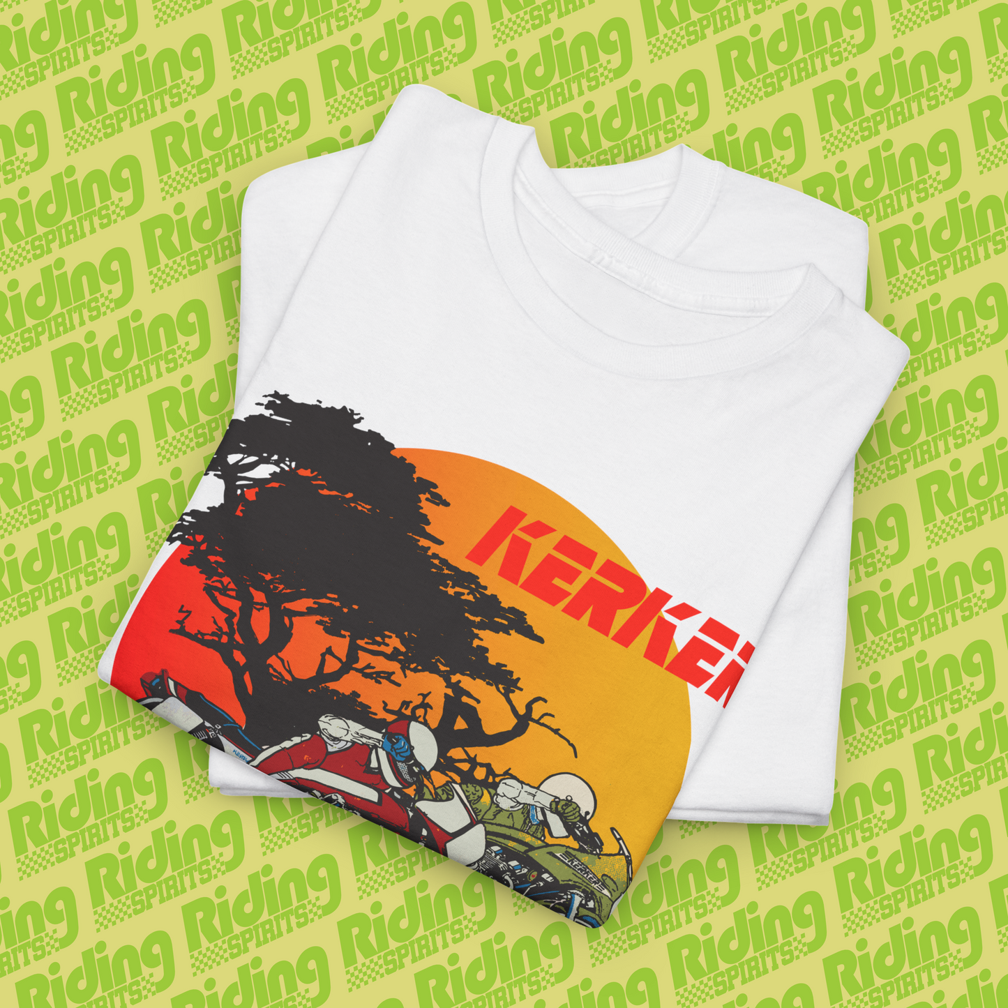 1985 Superbike Classic Laguna Seca , Road Racing AMA, Retro Short Sleeve T-shirt