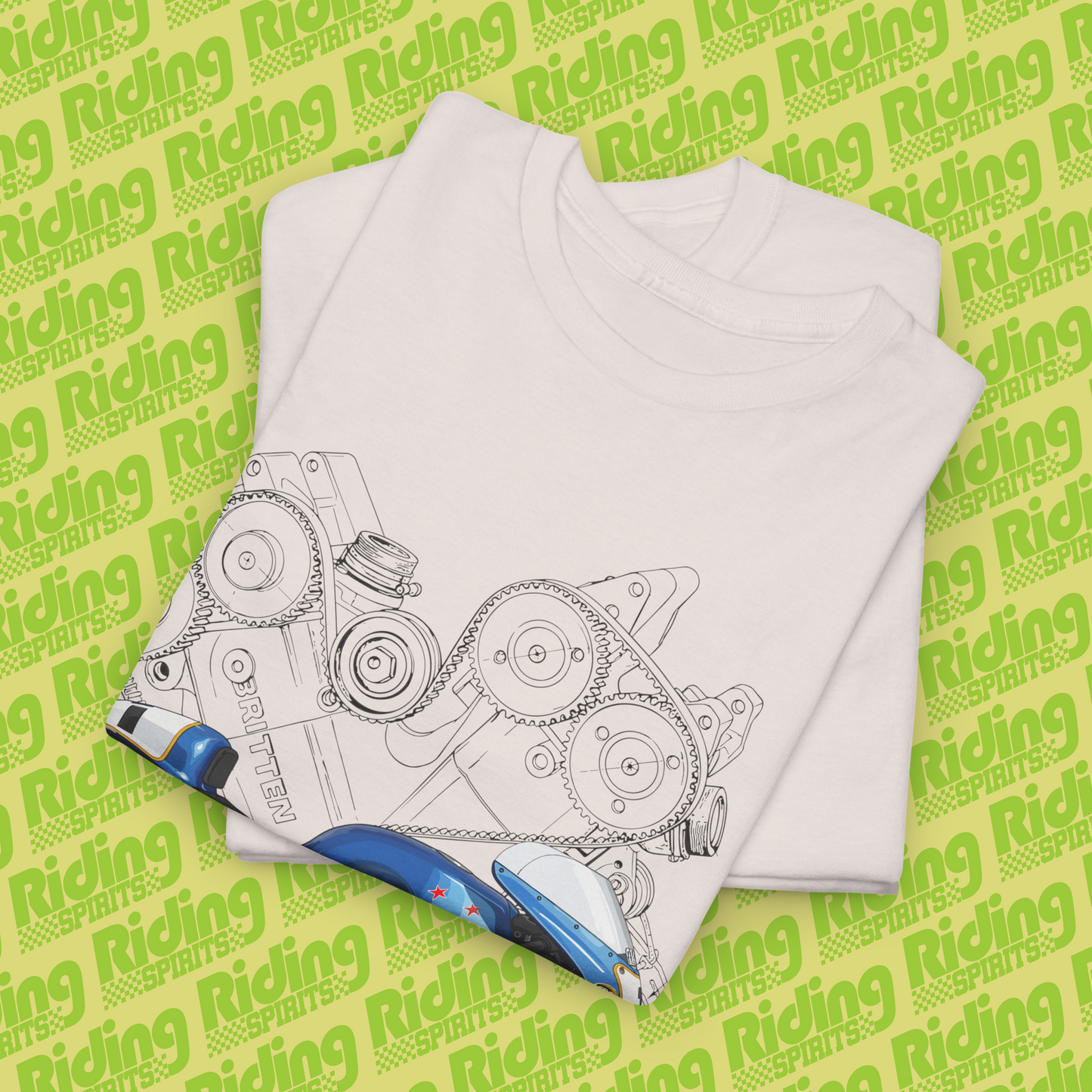 V1000 Britten New Zealand Legend Short Sleeve Tshirt