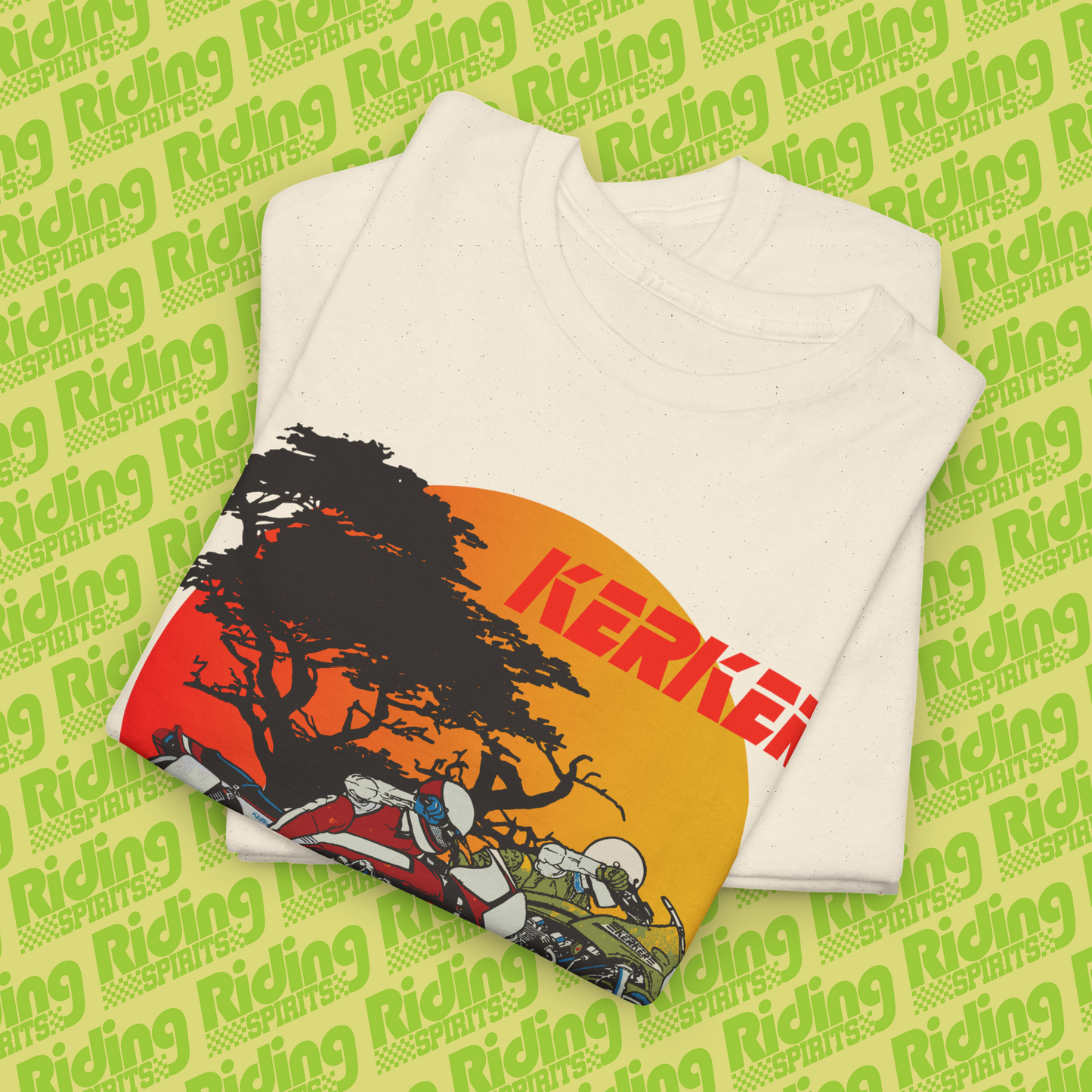 1985 Superbike Classic Laguna Seca , Road Racing AMA, Retro Short Sleeve T-shirt