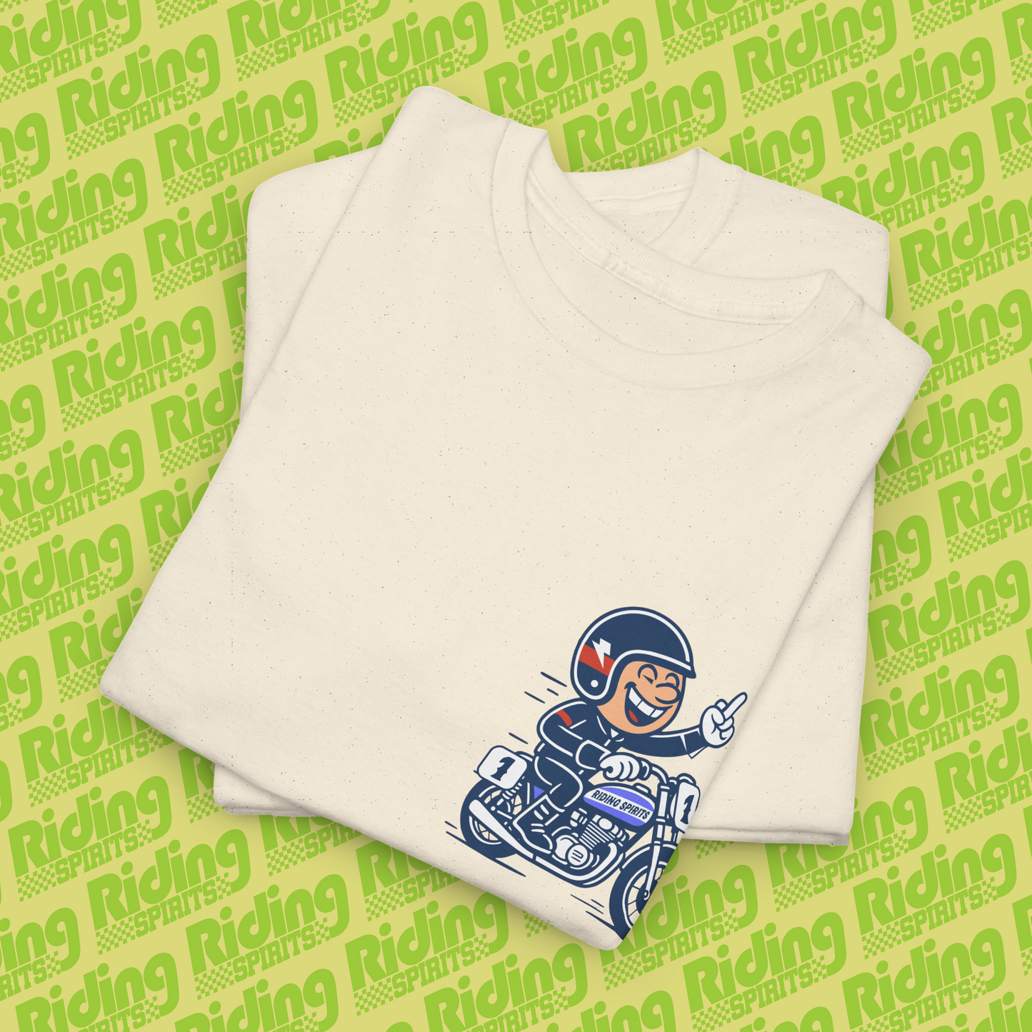 F**k It Lets Ride Riding Spirits Retro Short Sleeve T-Shirt