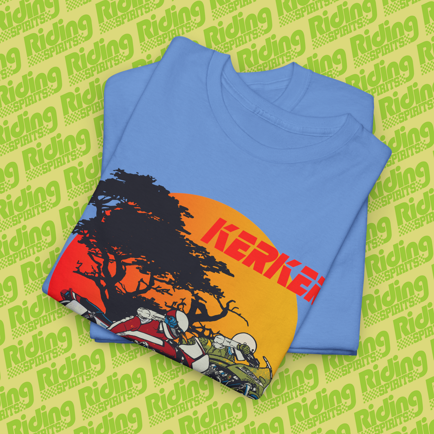 1985 Superbike Classic Laguna Seca , Road Racing AMA, Retro Short Sleeve T-shirt