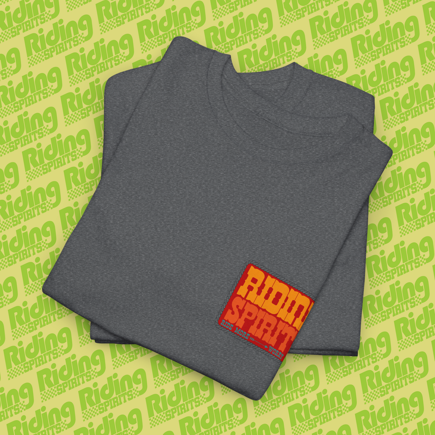 Ride More Worry Less Dirt Vision Short Sleeve T-Shirt