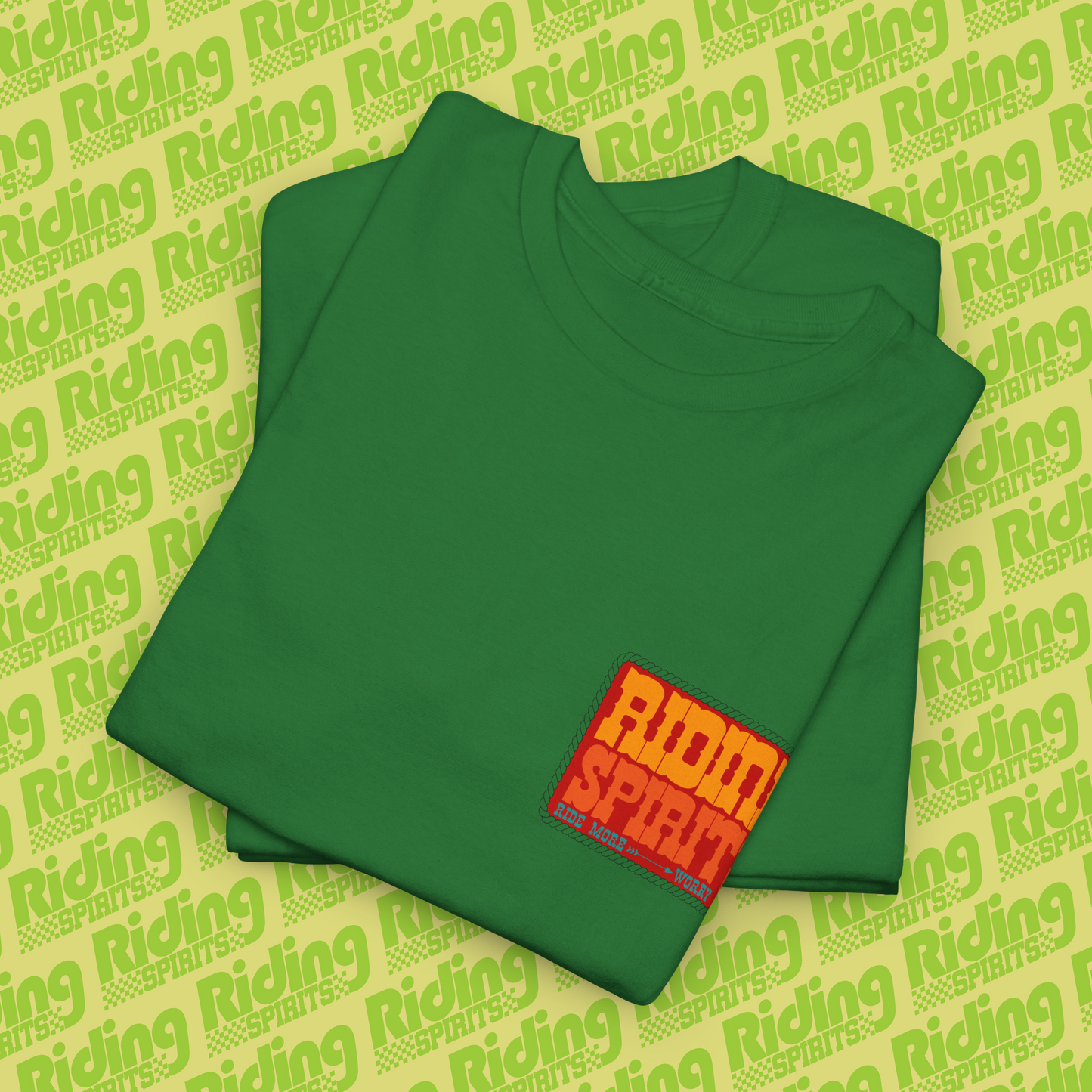Ride More Worry Less Dirt Vision Short Sleeve T-Shirt