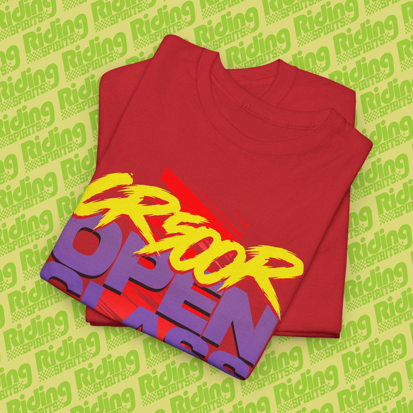 The Dirt Classics CR500R, Motocross 500, Vintage Open Class Monster 2 Stroke ,Short Sleeve Tshirt