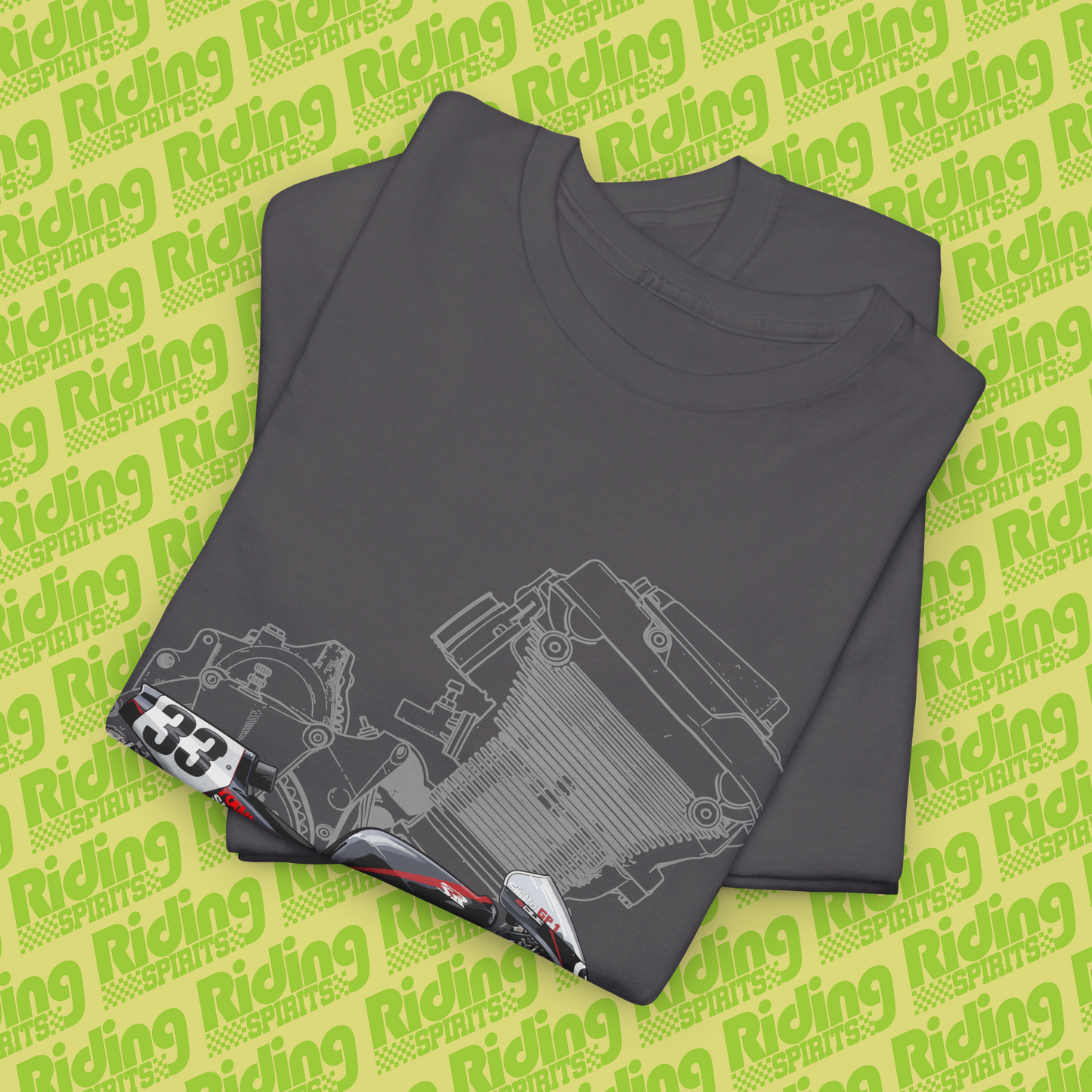 TT-F1 Sietto GP1 Japan GSXR750 Short Sleeve Tshirt