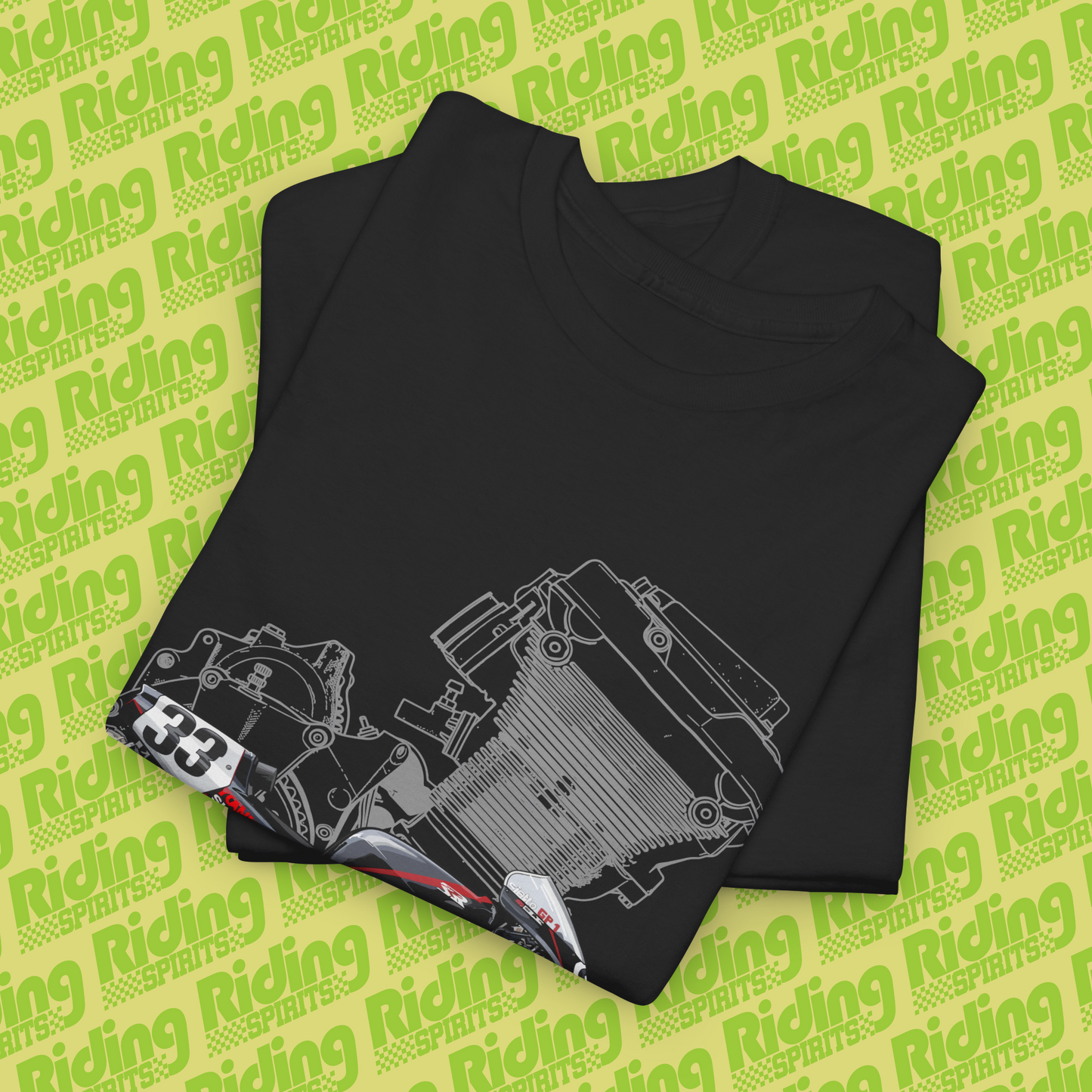 TT-F1 Sietto GP1 Japan GSXR750 Short Sleeve Tshirt