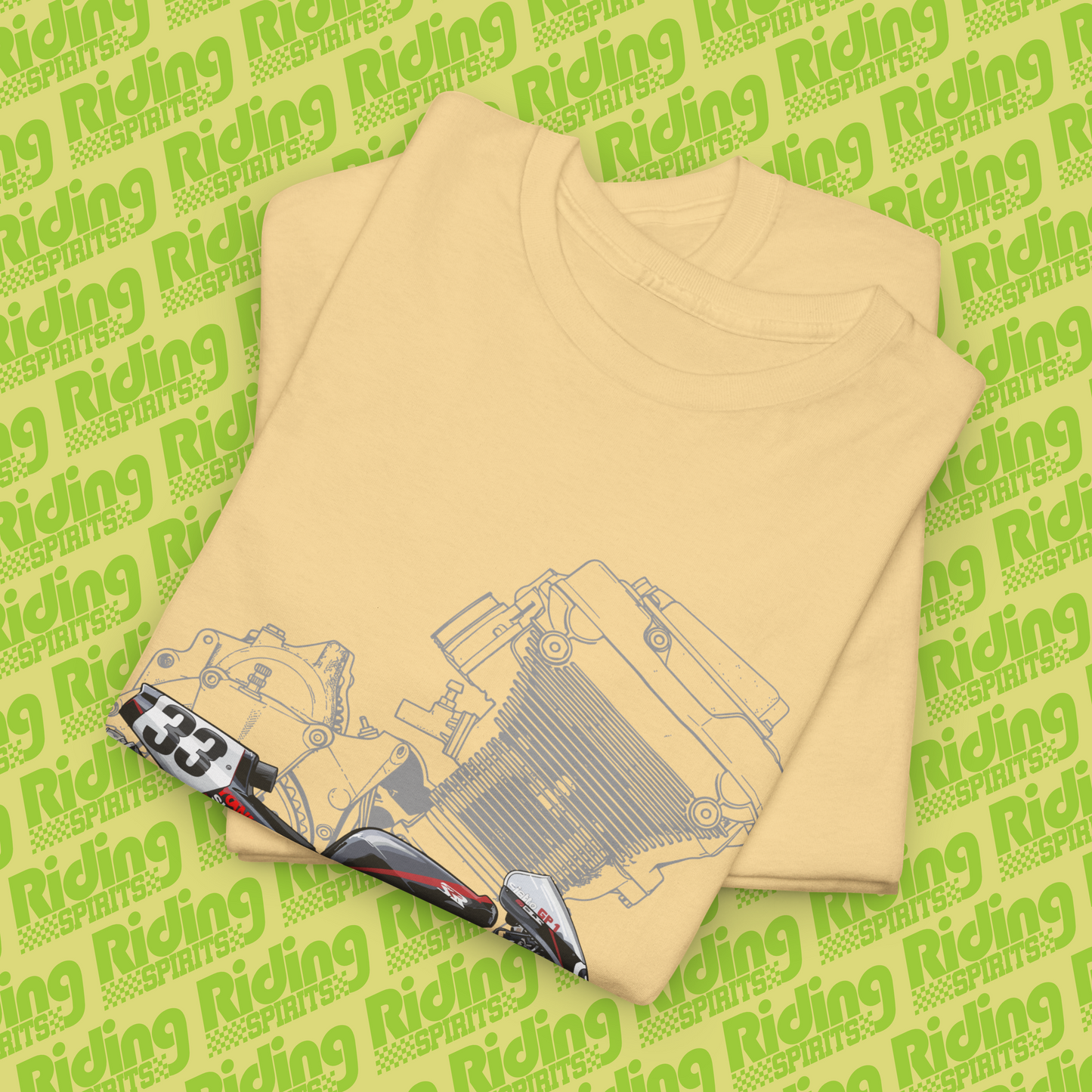TT-F1 Sietto GP1 Japan GSXR750 Short Sleeve Tshirt