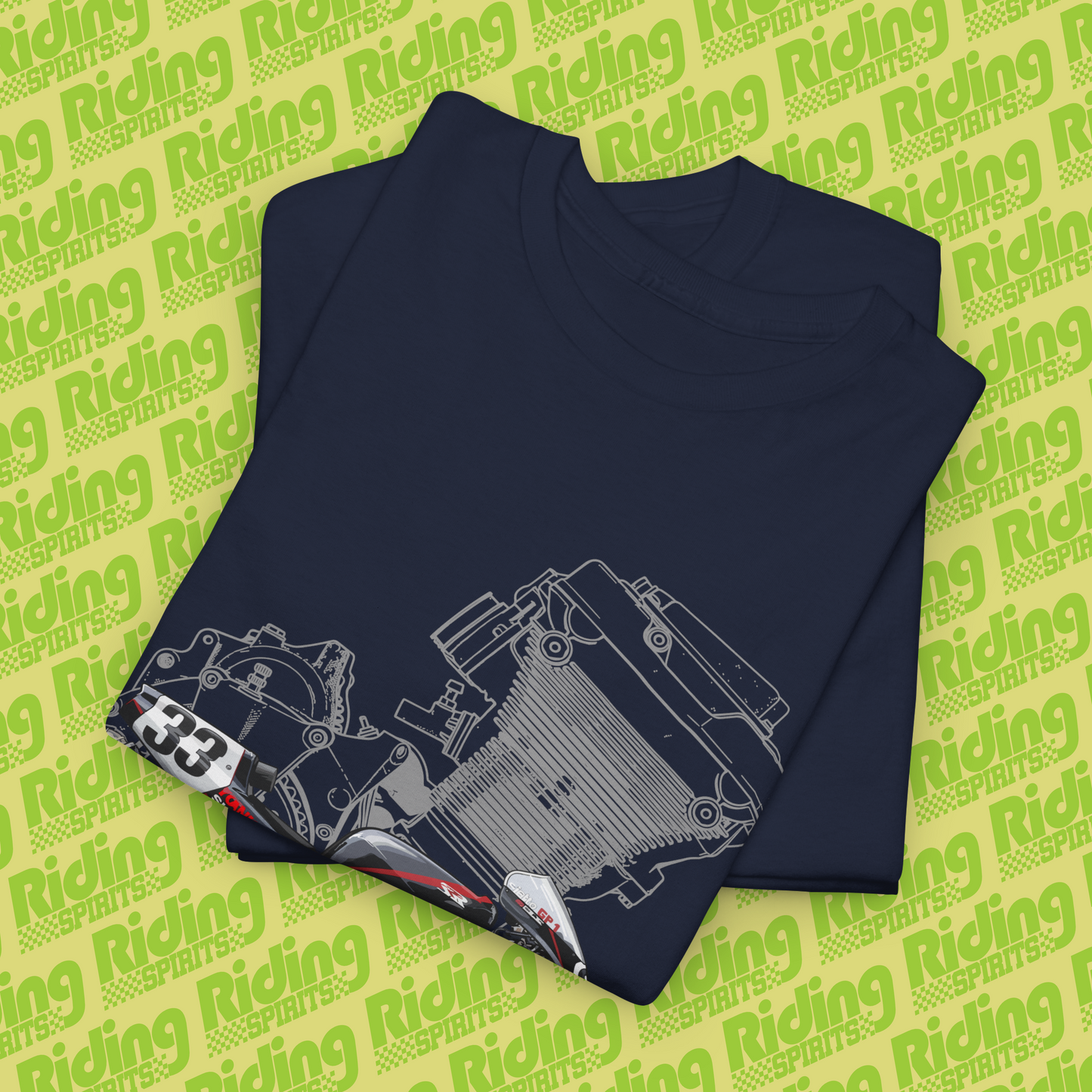 TT-F1 Sietto GP1 Japan GSXR750 Short Sleeve Tshirt