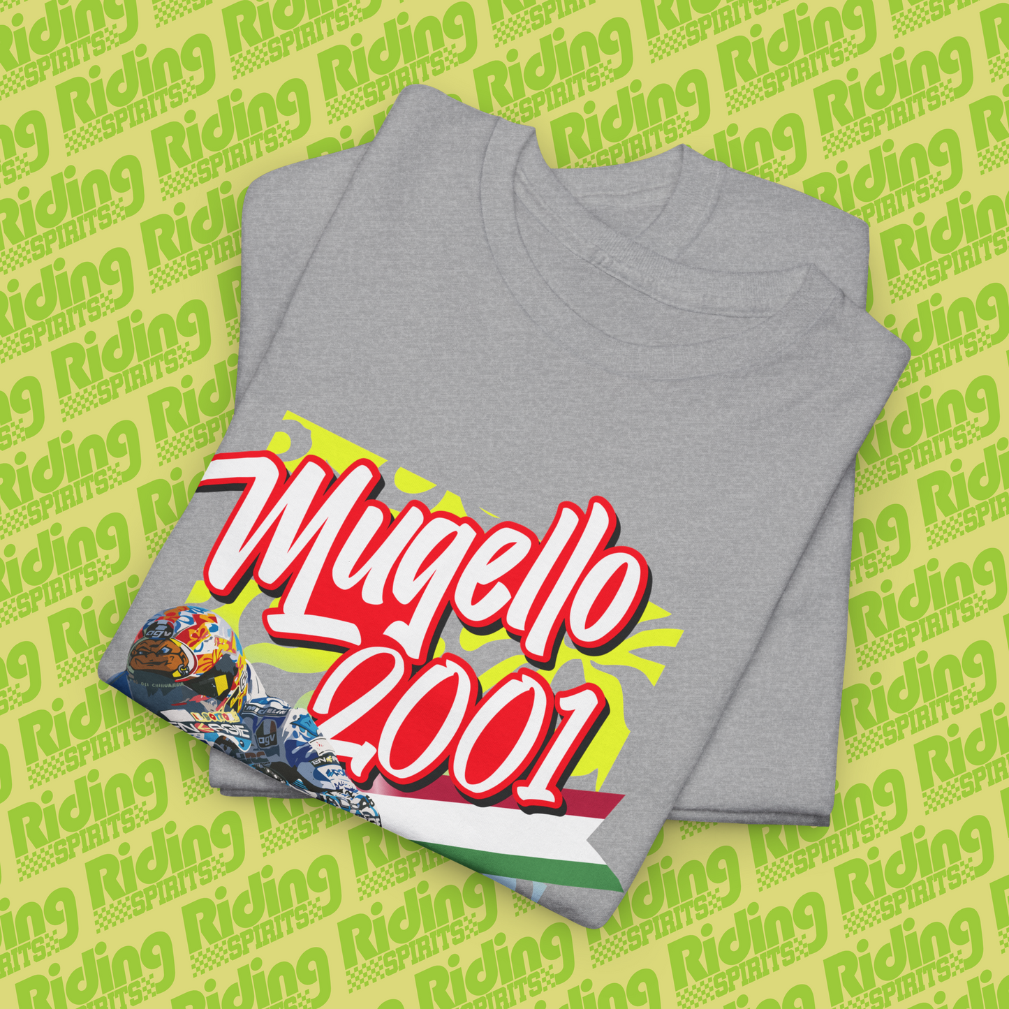 Rossi Mugello 2001 Hawaiian Theme Short Sleeve T-shirt