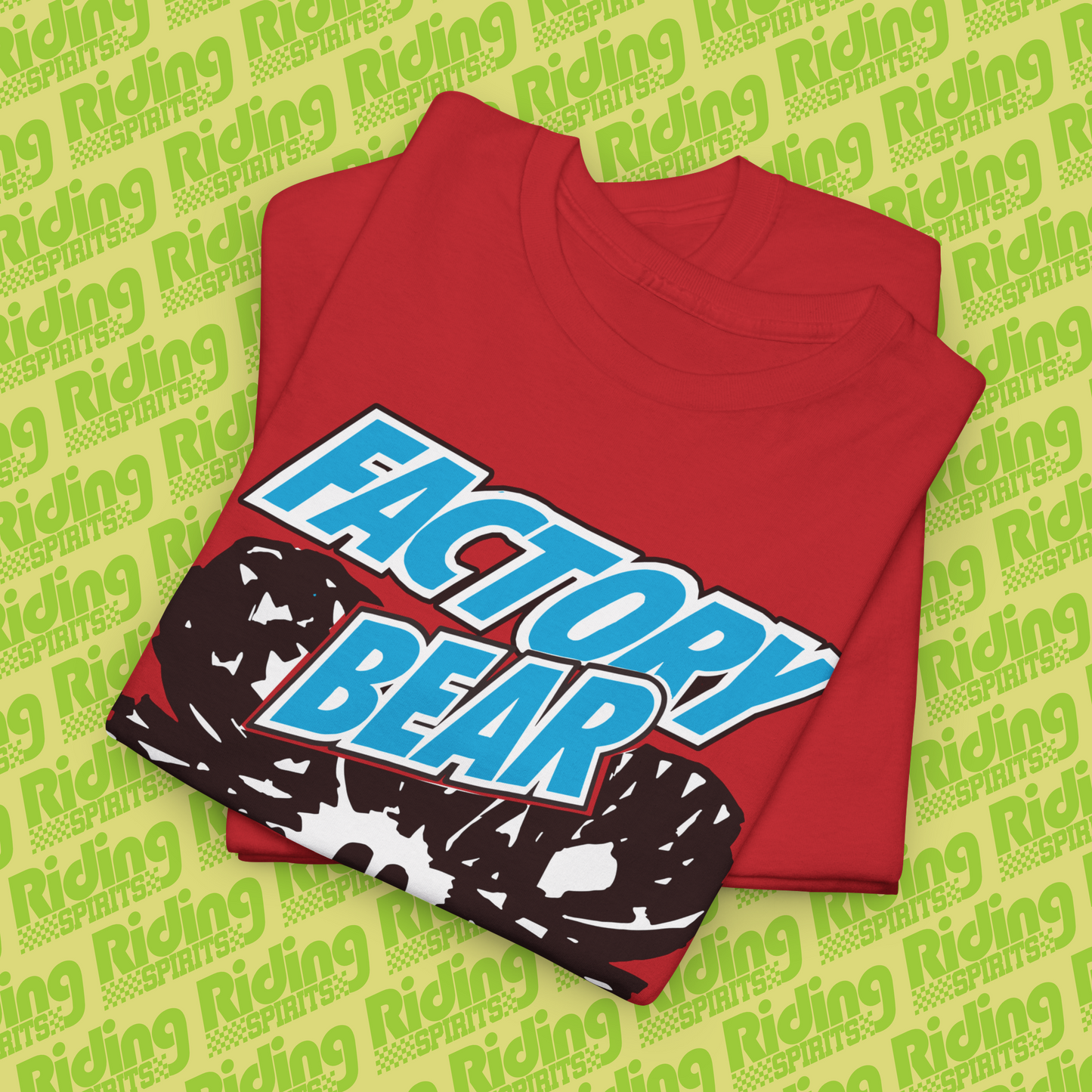 Factory bear MX Racing Japan Retro Short Sleeve T-shirt