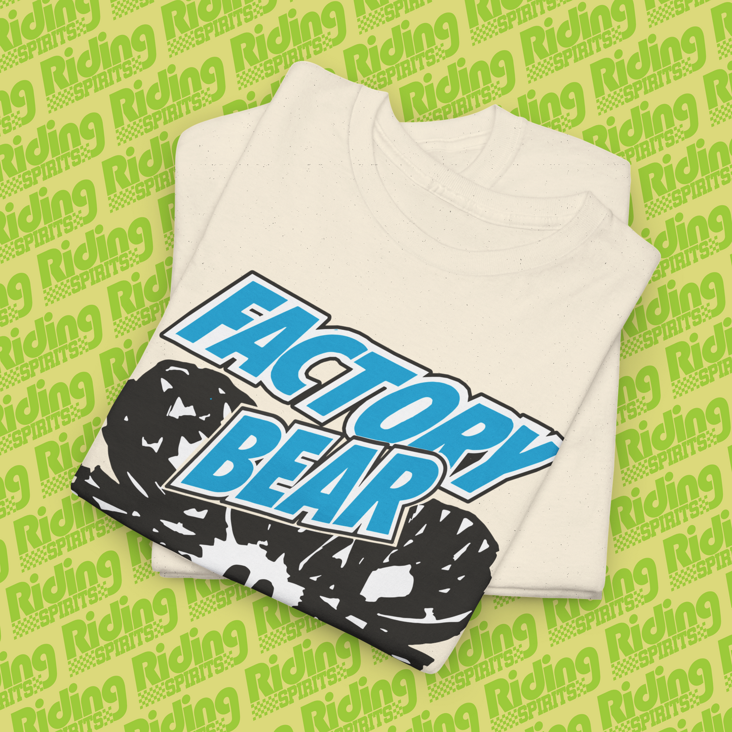 Factory bear MX Racing Japan Retro Short Sleeve T-shirt
