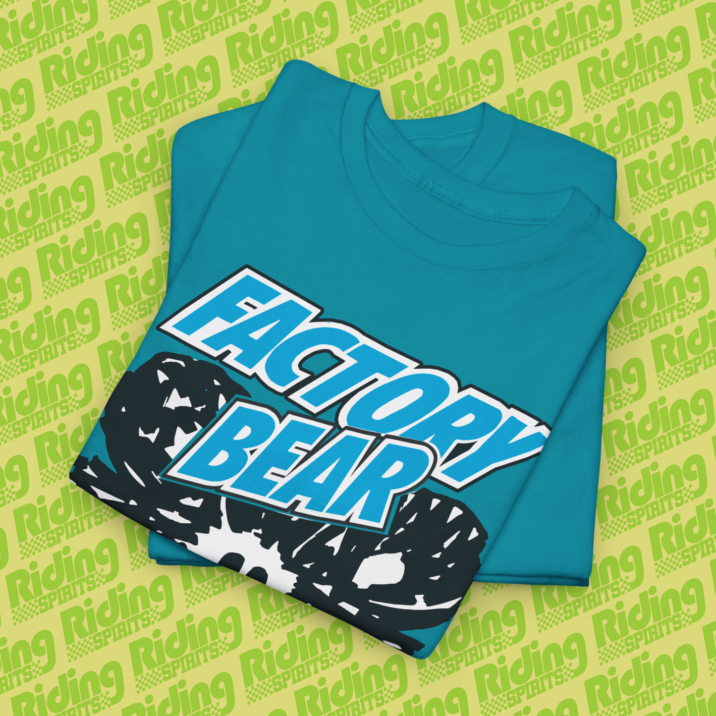Factory bear MX Racing Japan Retro Short Sleeve T-shirt