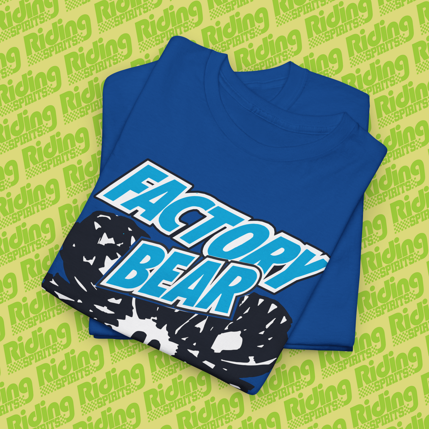 Factory bear MX Racing Japan Retro Short Sleeve T-shirt