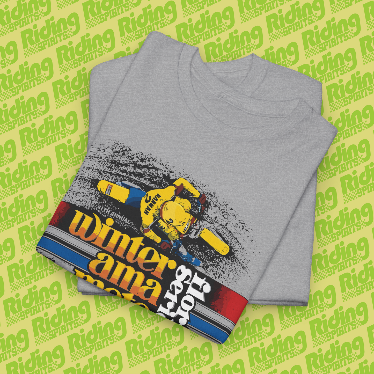 Winter AMA motocross Series 1981 Retro Short Sleeve T-shirt