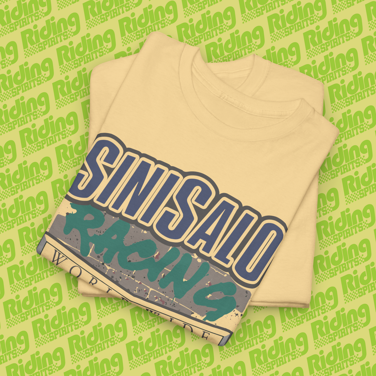 Sinisalo Racing Worldwide 89 Retro Short Sleeve T-shirt