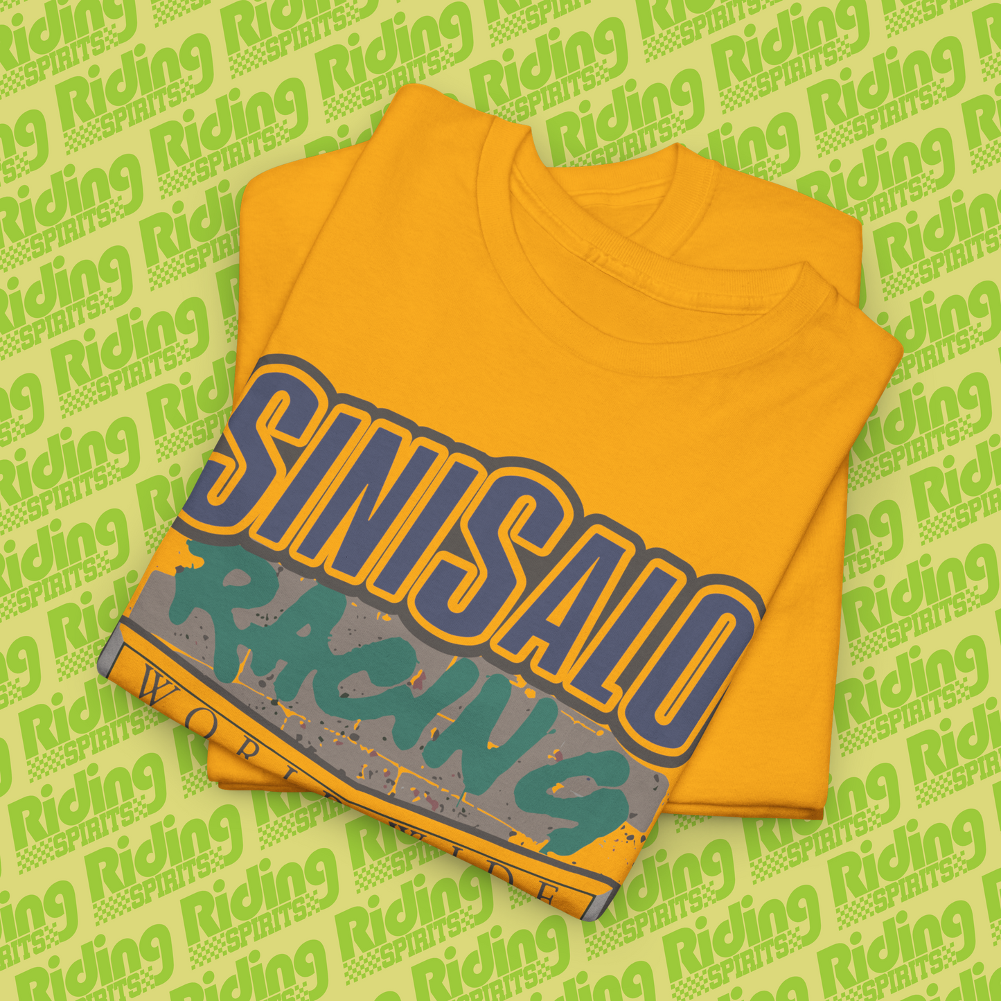 Sinisalo Racing Worldwide 89 Retro Short Sleeve T-shirt