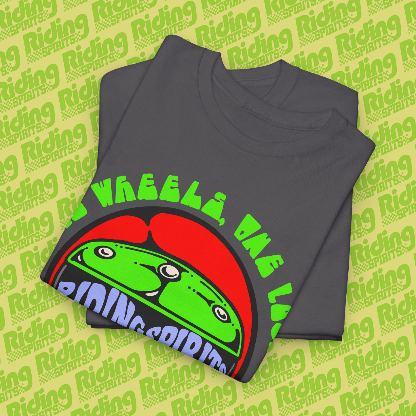 Two Wheels One Love Riding Spirits Short Sleeve T-shirt