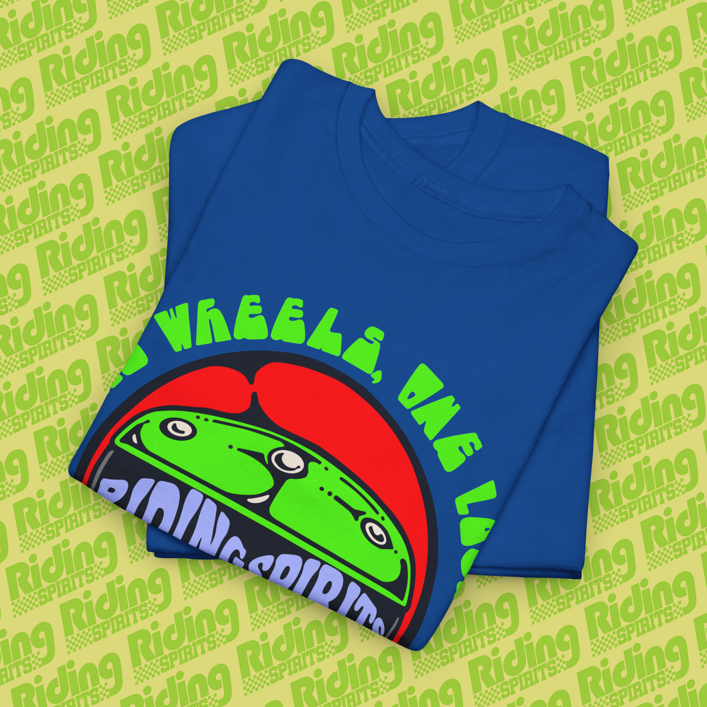 Two Wheels One Love Riding Spirits Short Sleeve T-shirt