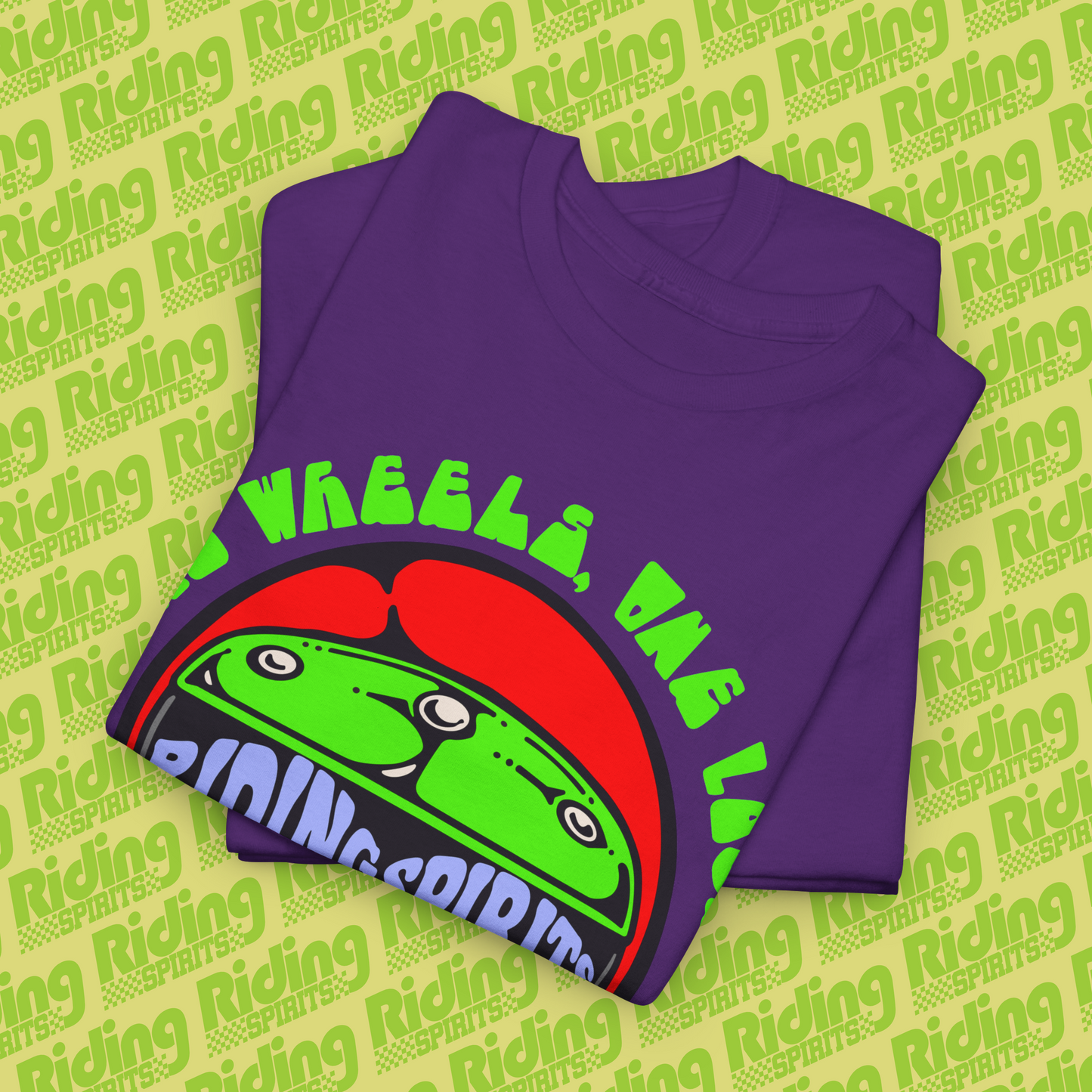 Two Wheels One Love Riding Spirits Short Sleeve T-shirt