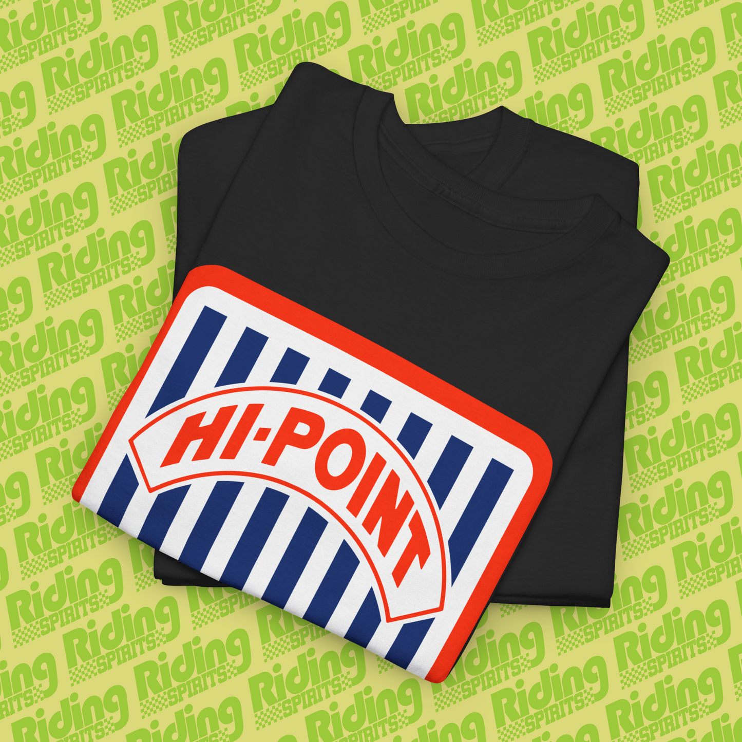 Hi-Point Retro 80s Motocross USA Short Sleeve T-shirt
