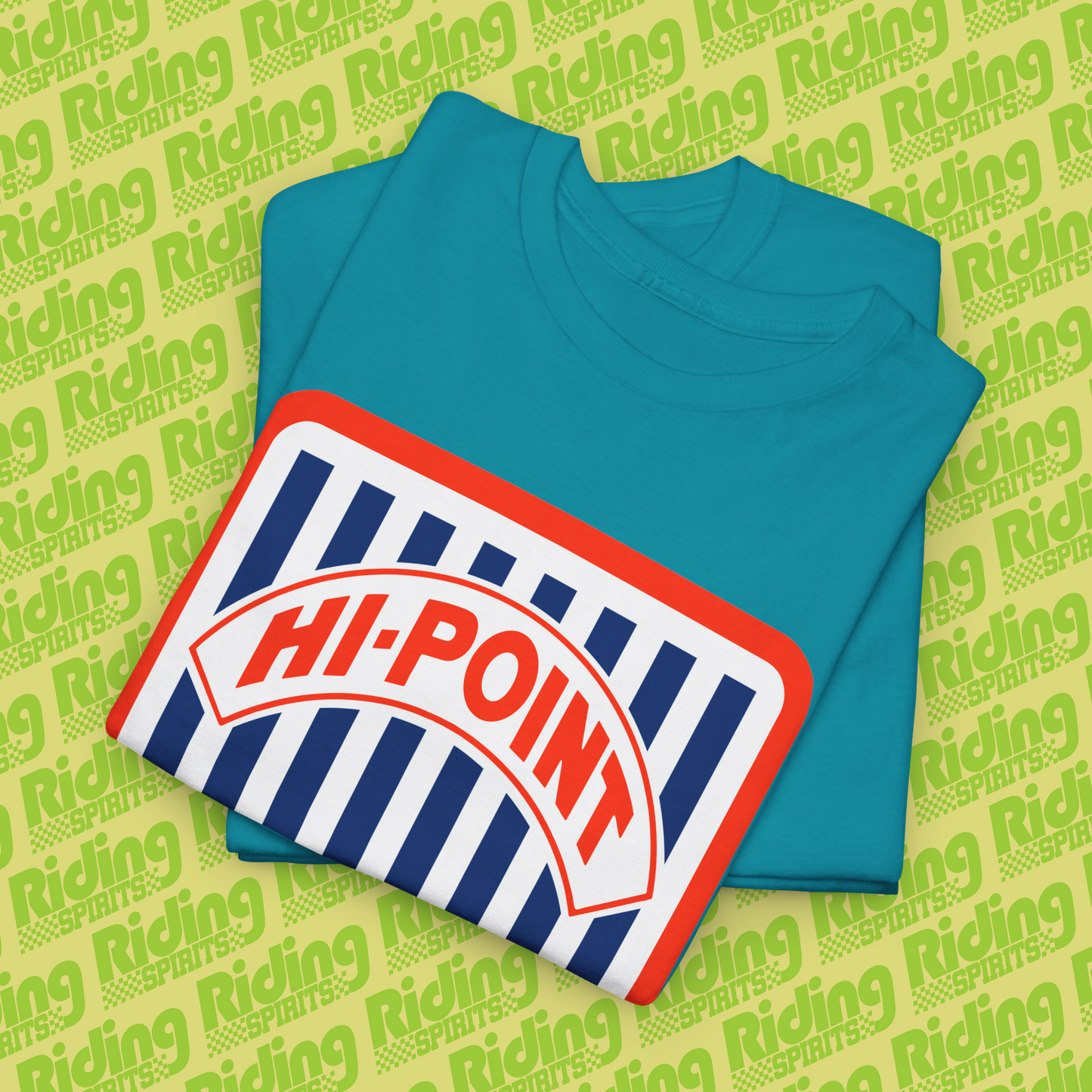 Hi-Point Retro 80s Motocross USA Short Sleeve T-shirt