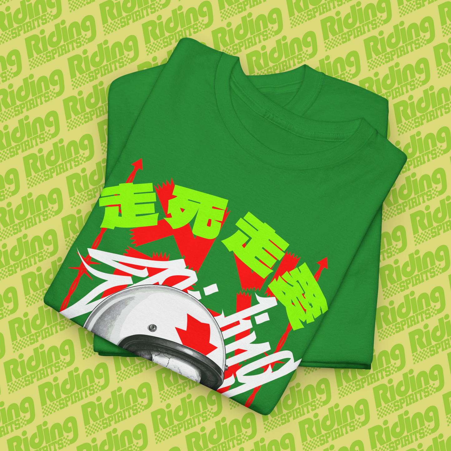 Run to death, Run for love Nippon Cult Riding Spirits Short Sleeve T-shirt
