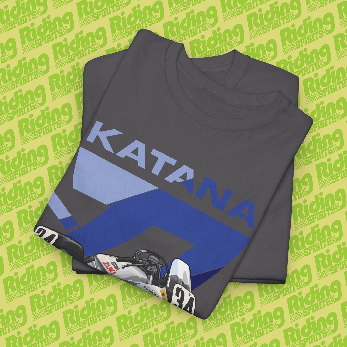 GSX Katana AMA Superbike 1982 Short Sleeve T-shirt