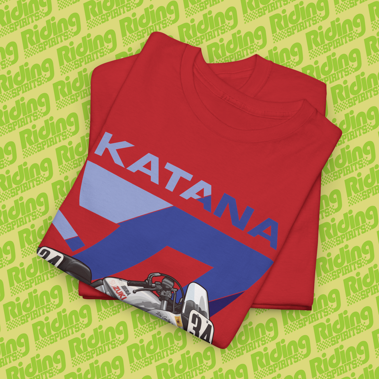 GSX Katana AMA Superbike 1982 Short Sleeve T-shirt