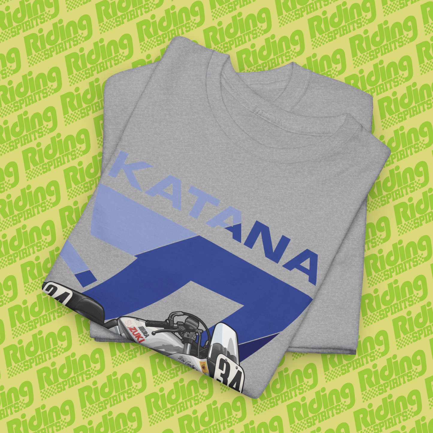 GSX Katana AMA Superbike 1982 Short Sleeve T-shirt
