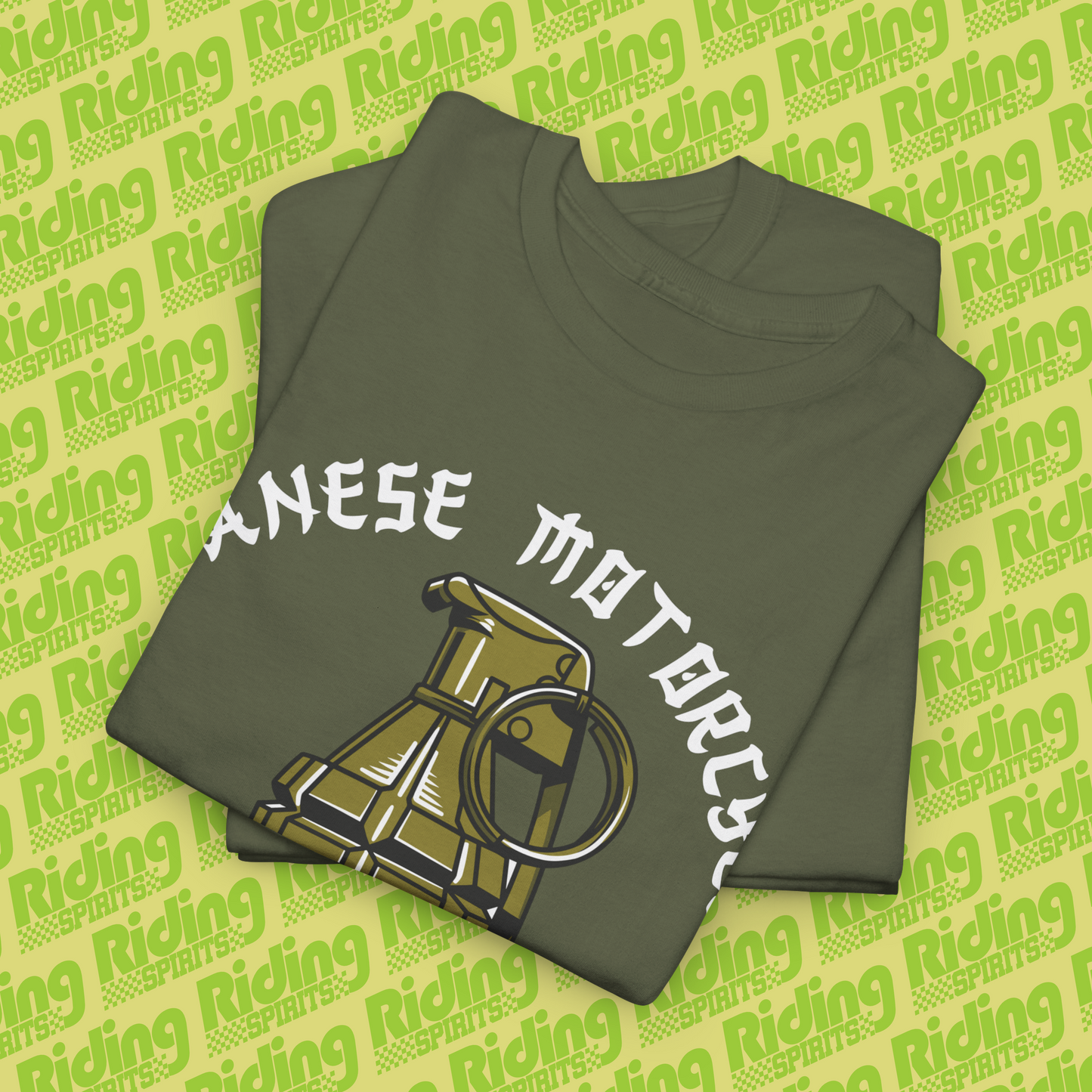 Japanese Motorcycle Repair Kit, Retro 70s Short Sleeve T-shirt