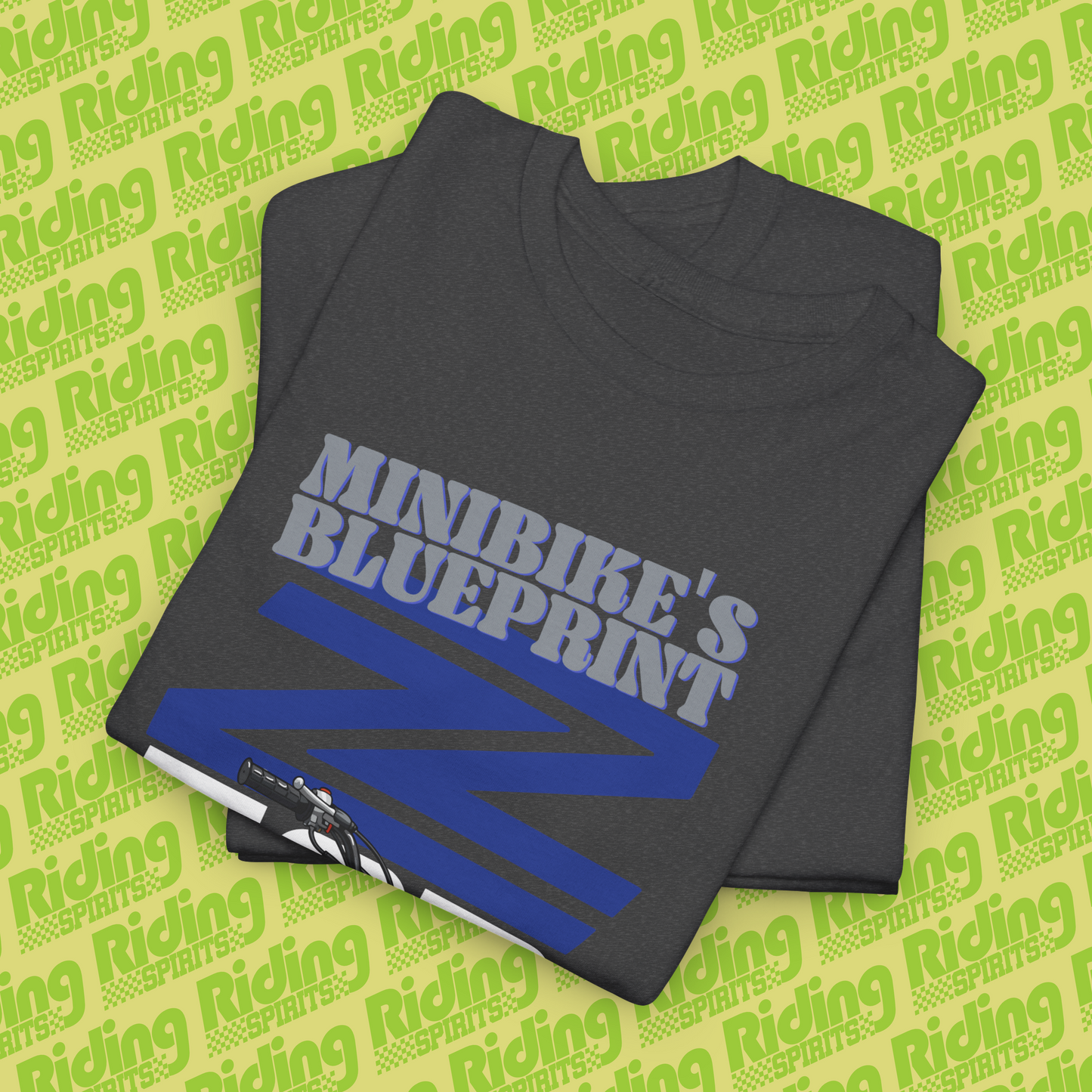 Minibike's Blueprint The Z50R Short Sleeve T-shirt