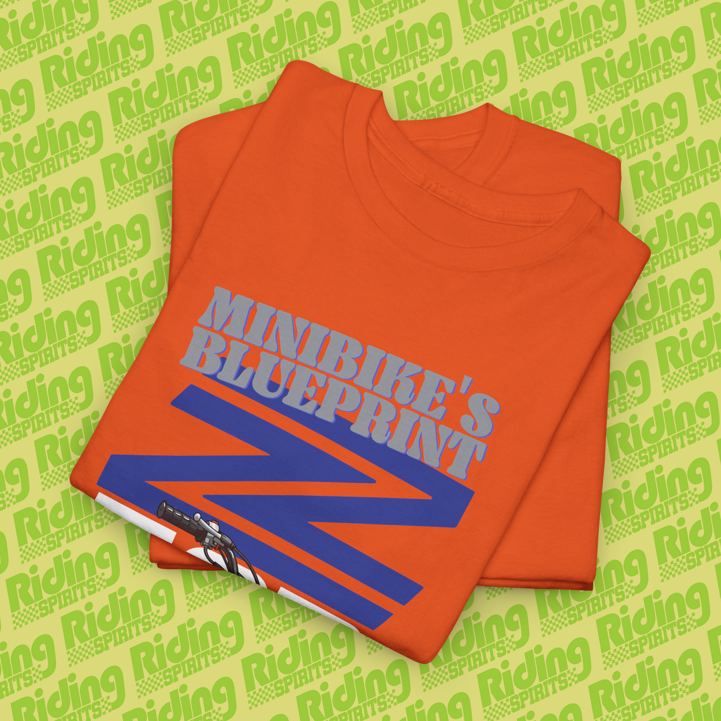 Minibike's Blueprint The Z50R Short Sleeve T-shirt