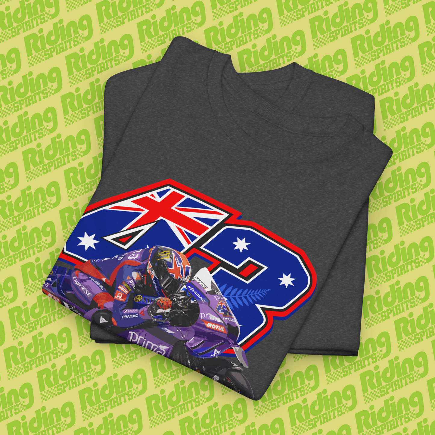 Support Miller The Thriller Aussie Force #43 GP Racer Down Under Short Sleeve T-shirt