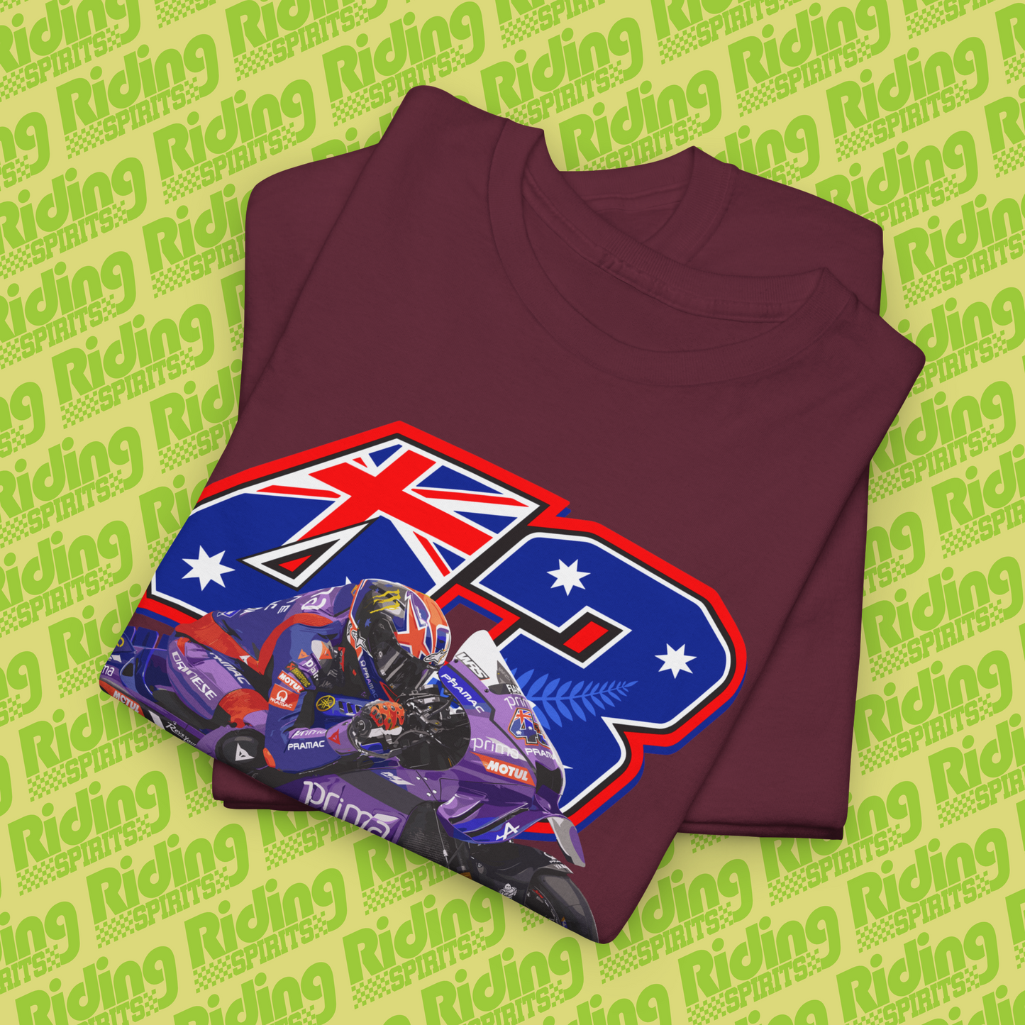 Support Miller The Thriller Aussie Force #43 GP Racer Down Under Short Sleeve T-shirt