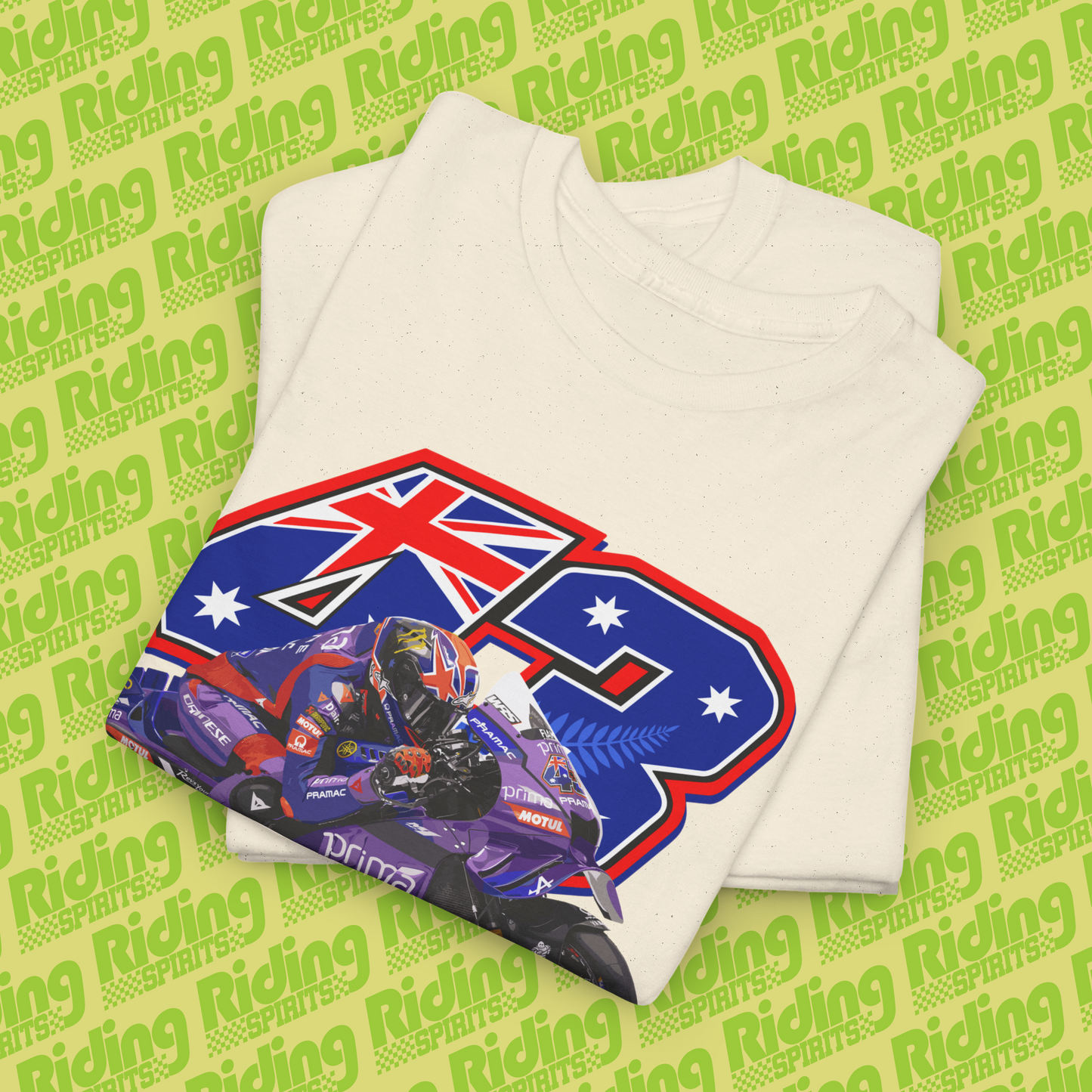 Support Miller The Thriller Aussie Force #43 GP Racer Down Under Short Sleeve T-shirt