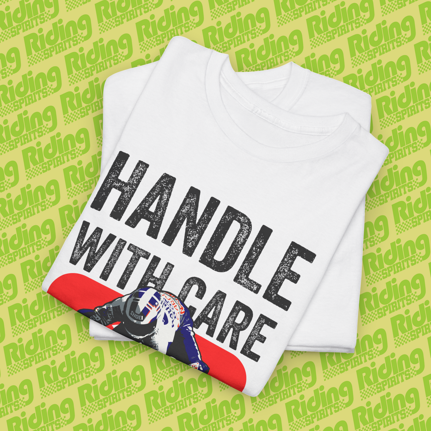 Handle With Care GP500, 2 stroke Racing, Highside, Golden Age of Racing ,classic tee
