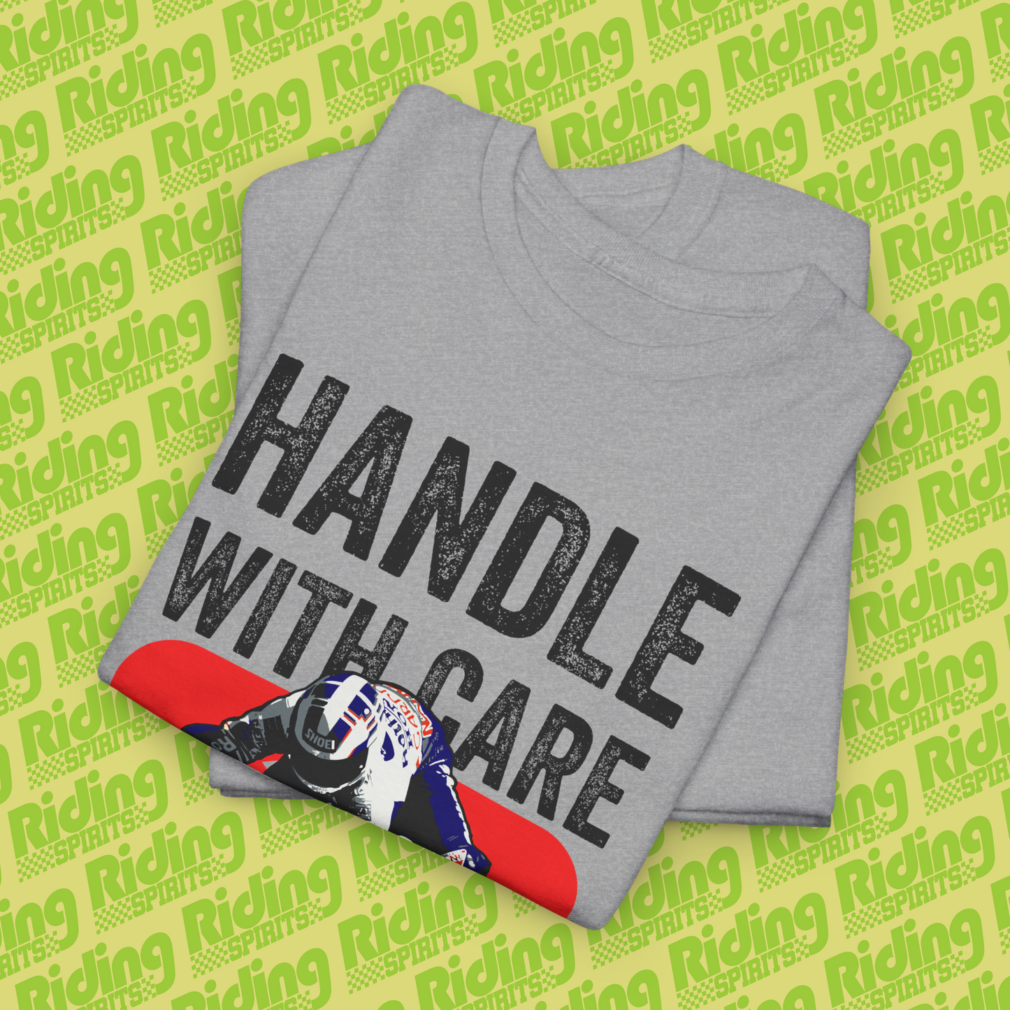 Handle With Care GP500, 2 stroke Racing, Highside, Golden Age of Racing ,classic tee