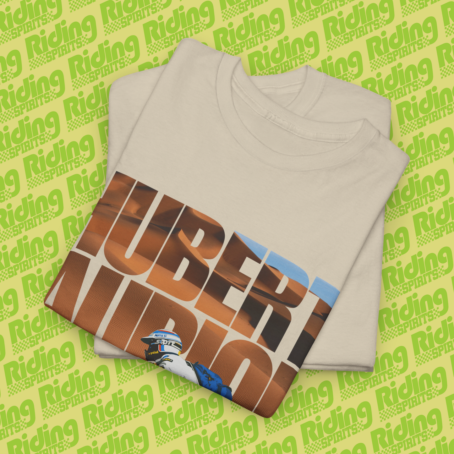 Moto Heroes Series Hubert Auriol Racer legend  Racing Unisex classic tee