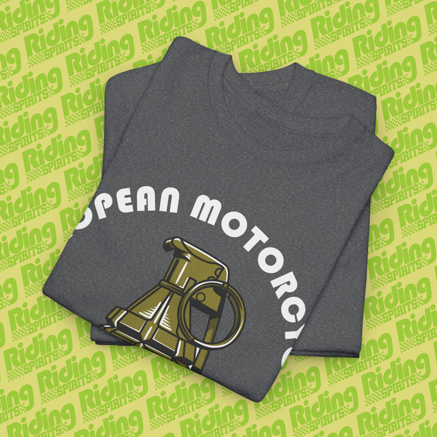 European Motorcycle Repair Kit, 70s Vintage Style Shirt Sleeve T-shirt