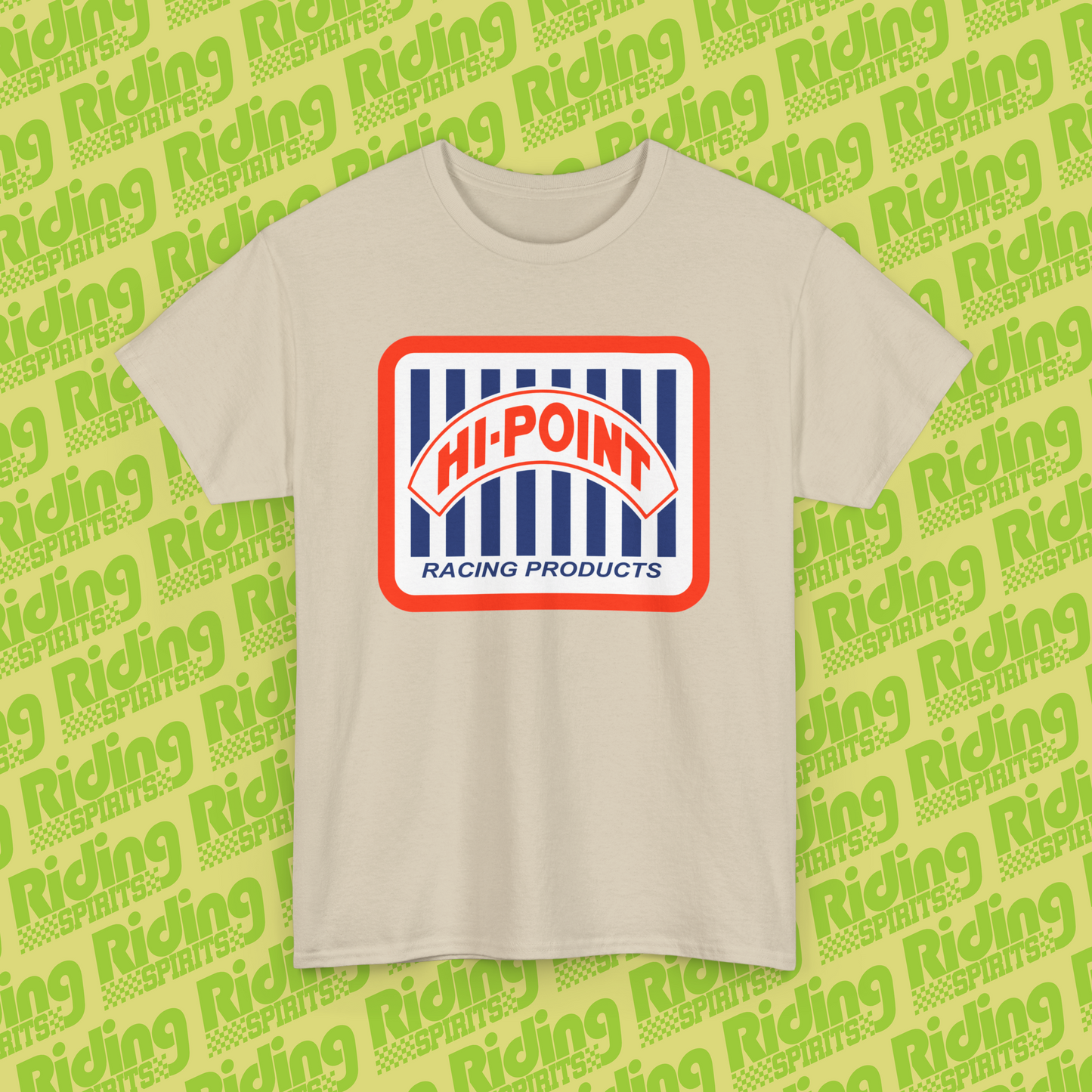 Hi-Point Retro 80s Motocross USA Short Sleeve T-shirt