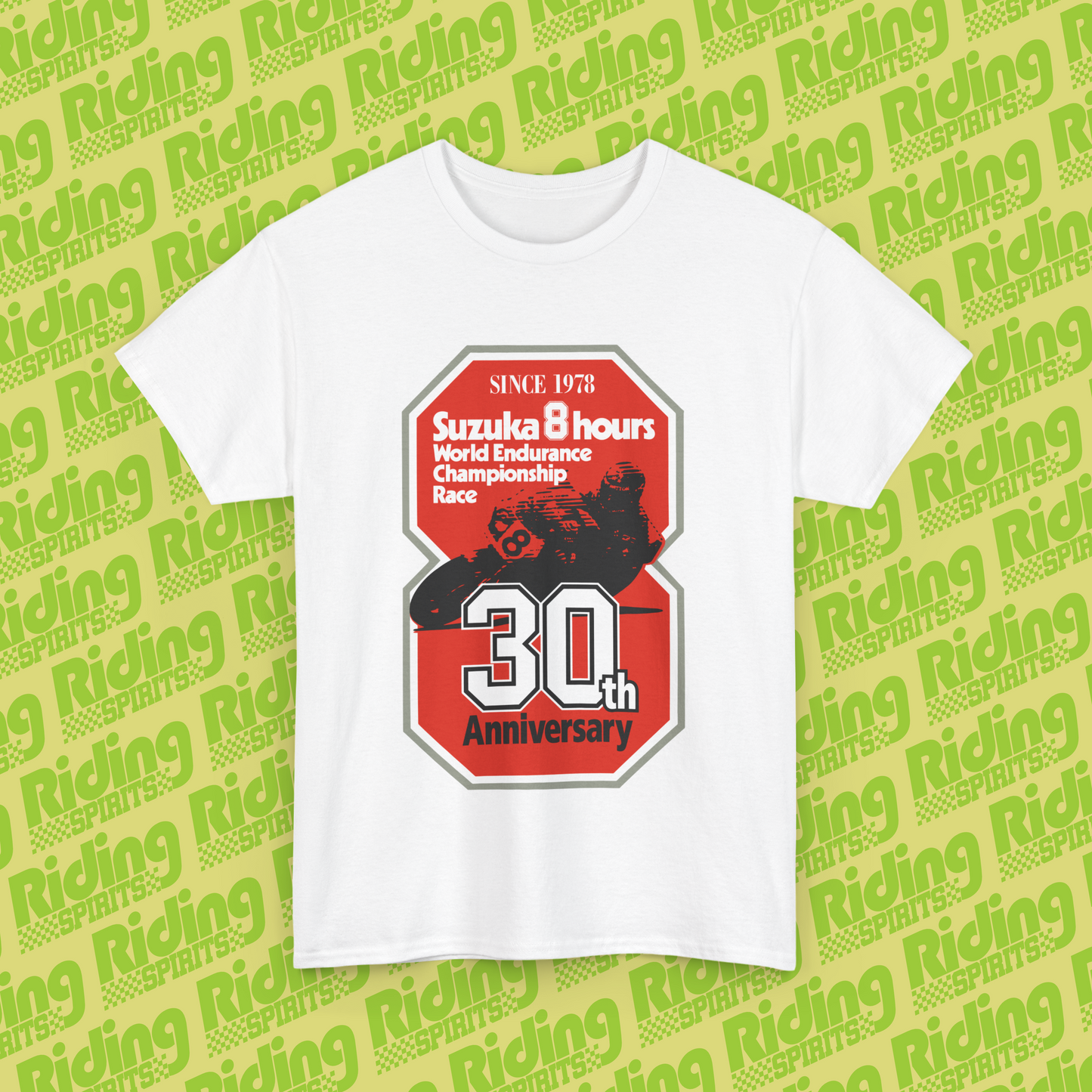 Suzuka 8 hours Anniversary 30th years Short Sleeve T-shirt