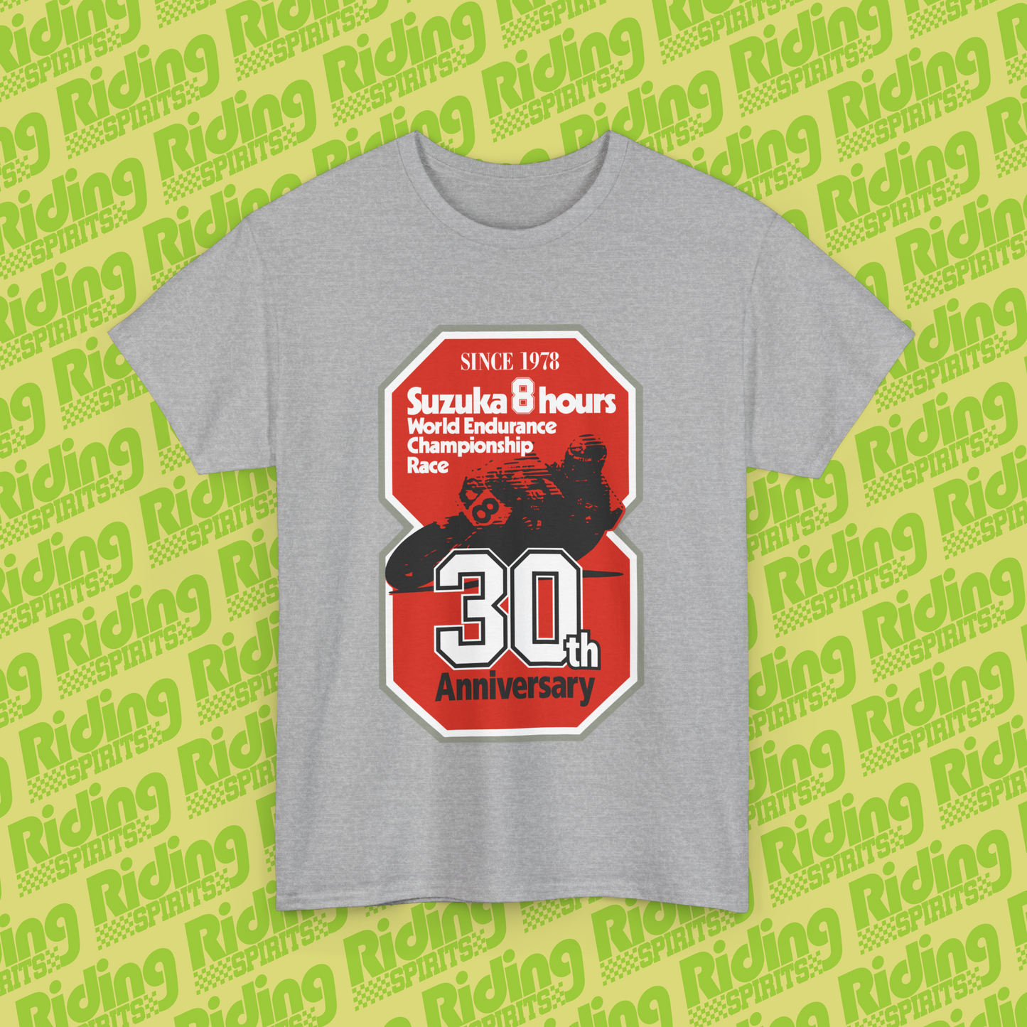 Suzuka 8 hours Anniversary 30th years Short Sleeve T-shirt