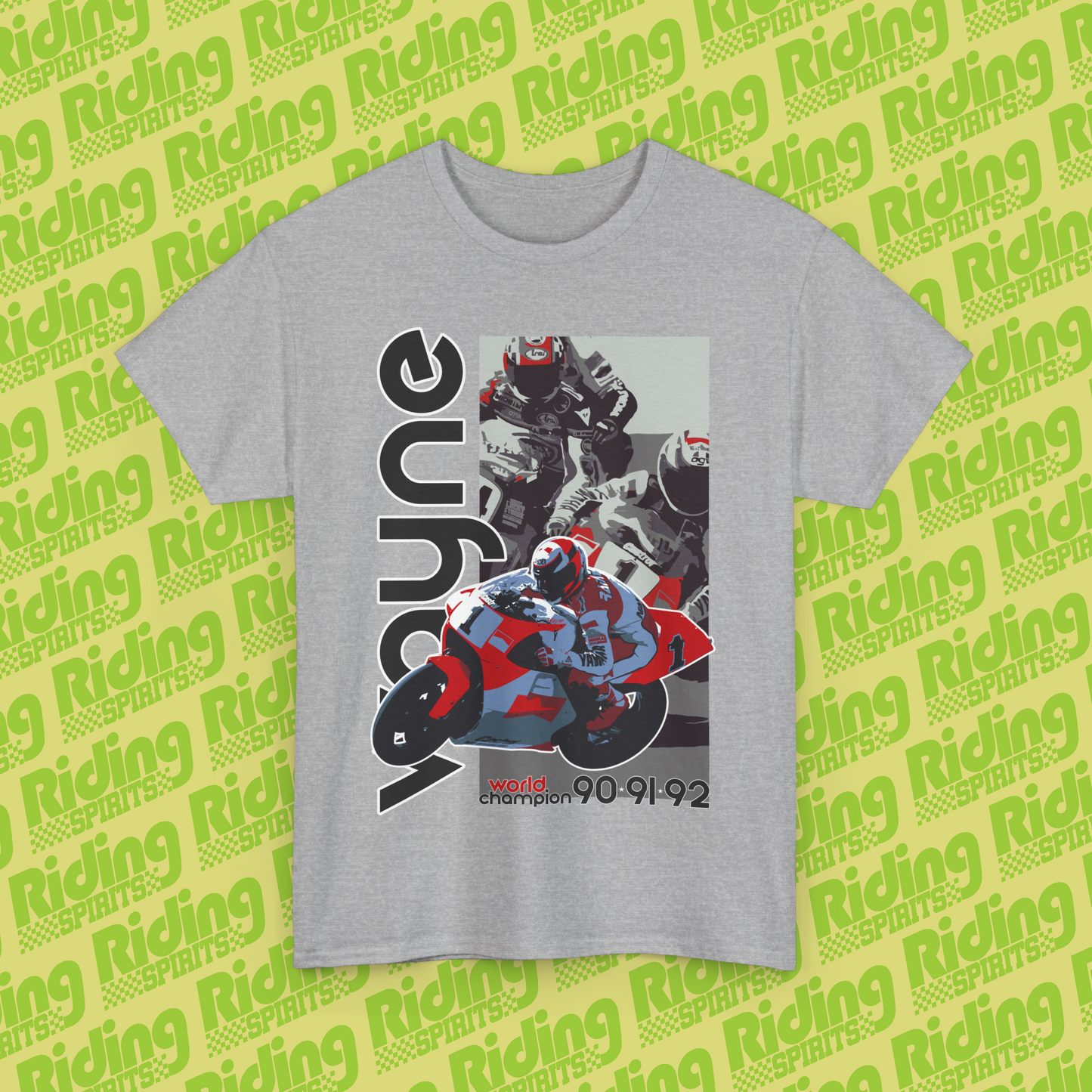 Wayne Rainey World Champion Short Sleeve T-shirt