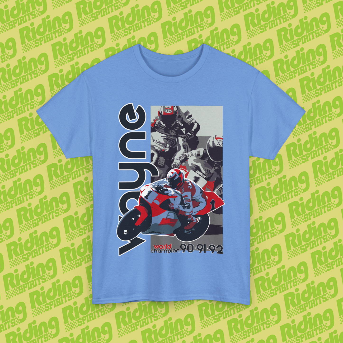 Wayne Rainey World Champion Short Sleeve T-shirt