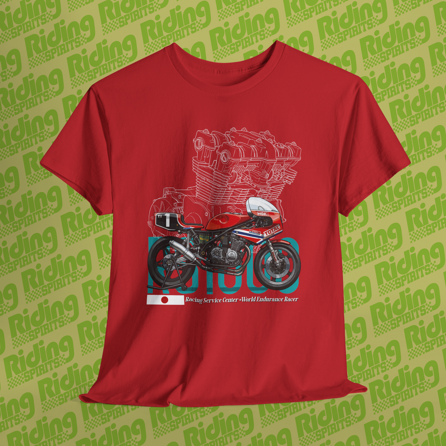 RSC RS1000 World Endurance Racer Short Sleeve Tshirt